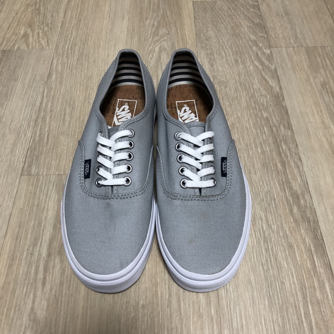 (260) 새상품 반스 VANS 어센틱 그레이 상품이미지10