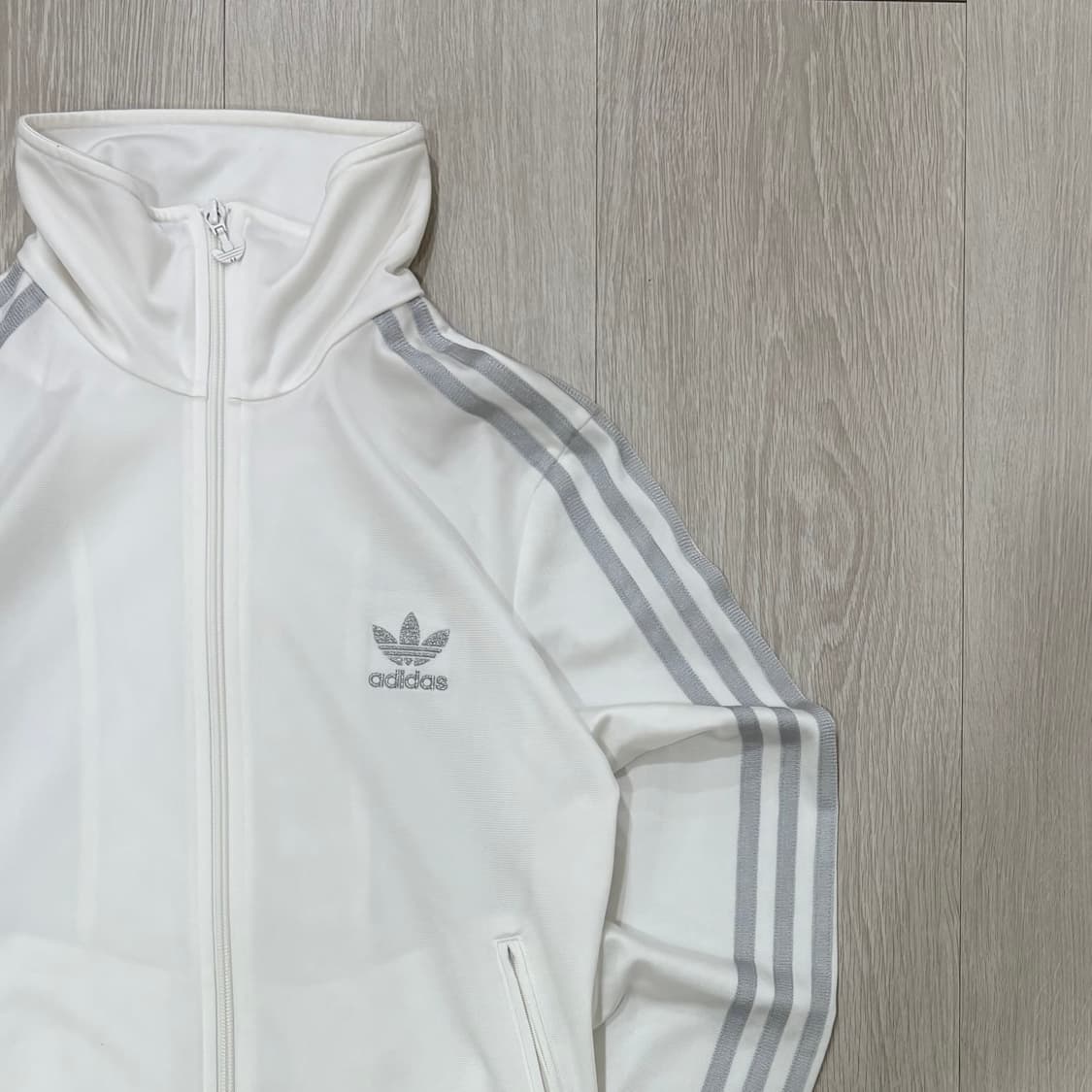 【극희귀】 아디다스 져지 파이어버드 화이트 실버 L 상품이미지2