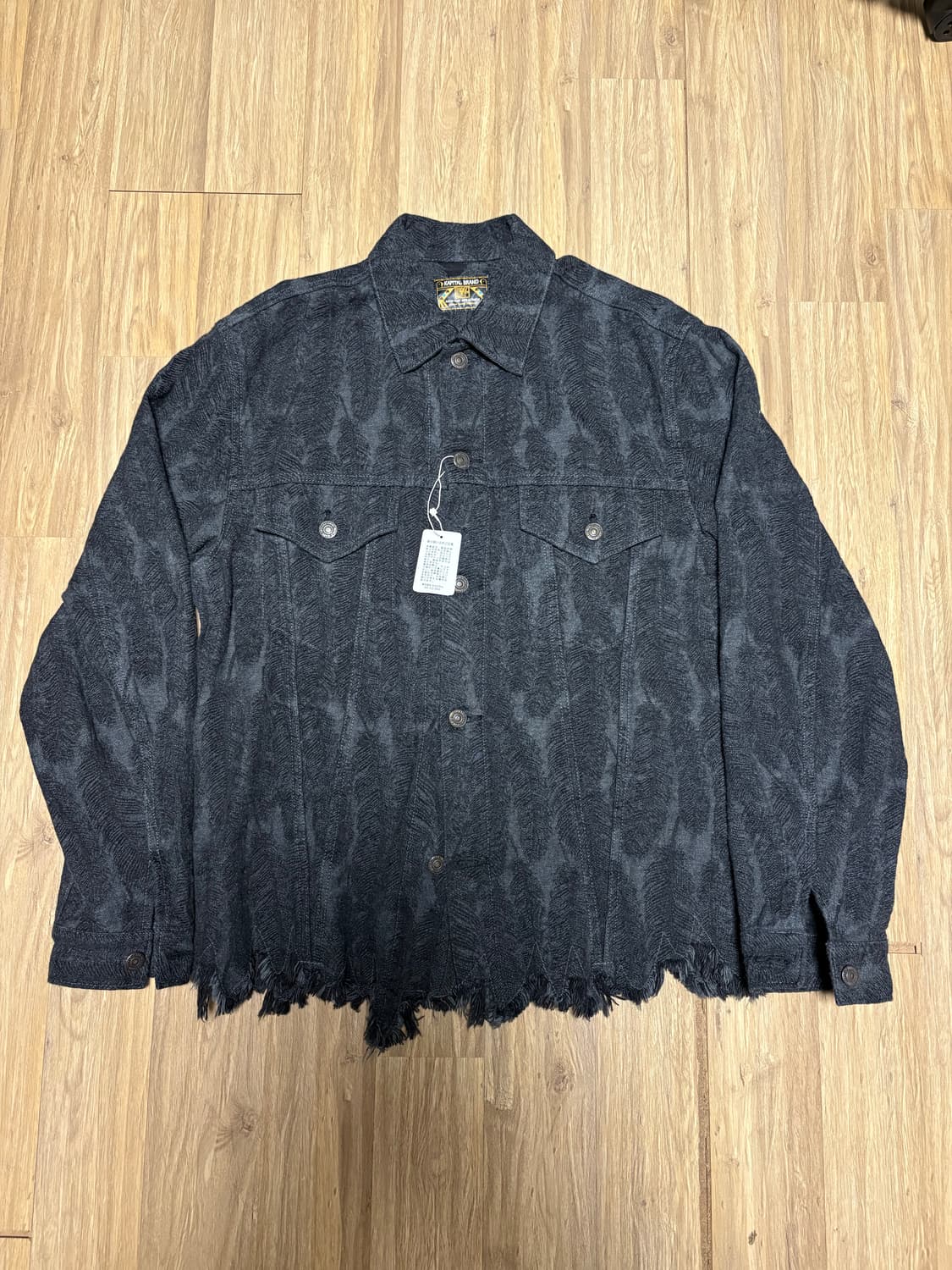 새상품 )) 캐피탈 12온즈 페더 맥파이 데님 자켓 4사이즈 상품이미지1