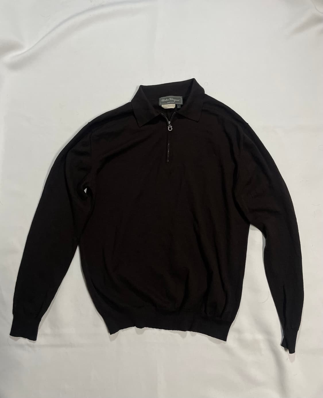 살바토레 페라가모 반집업 니트 상품이미지2