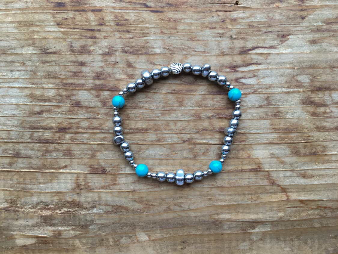 silver ball bracelet 상품이미지1