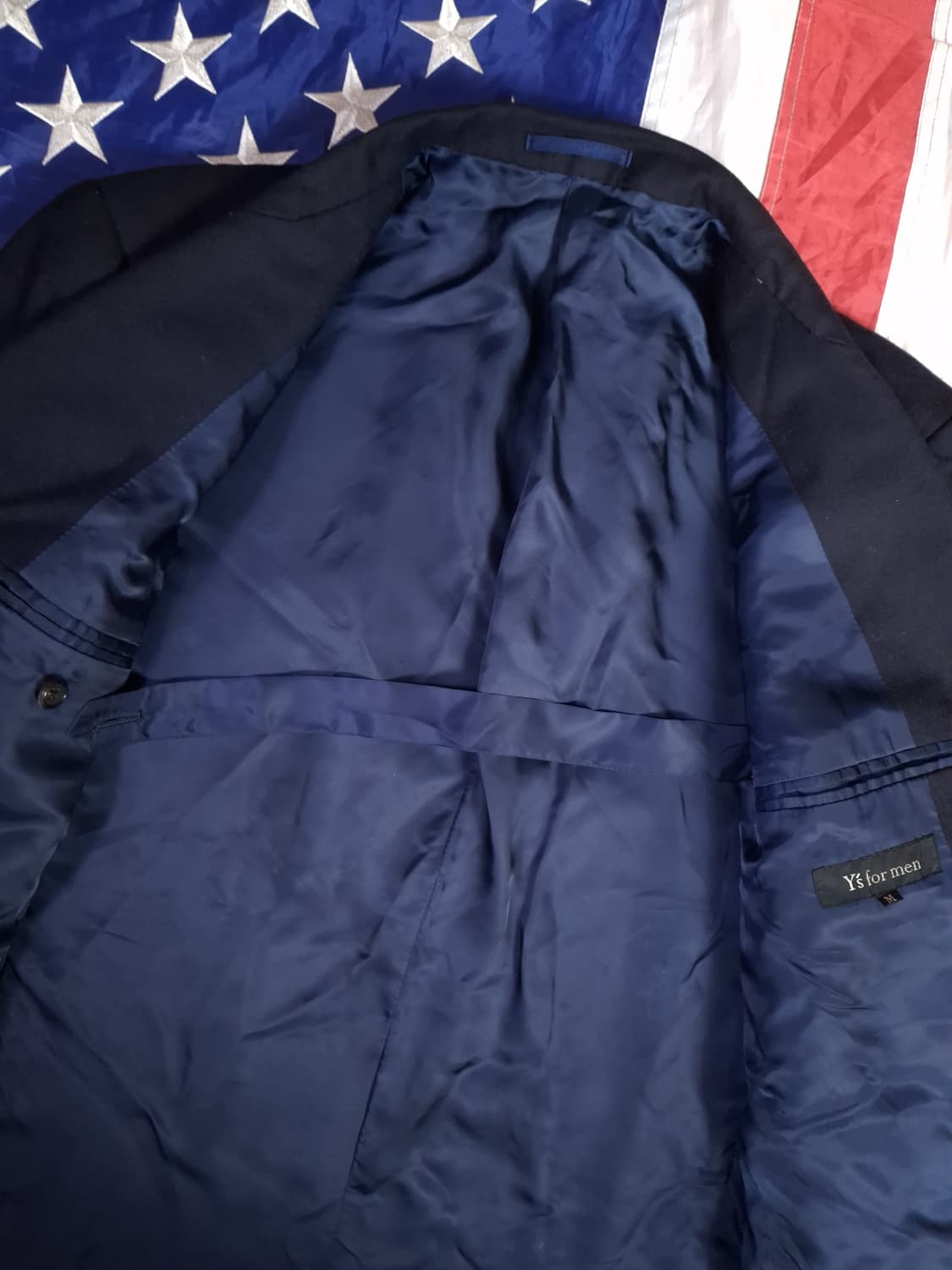 오리지날 요지야마모토 포맨 울 더블 블레이져 자켓 상품이미지8