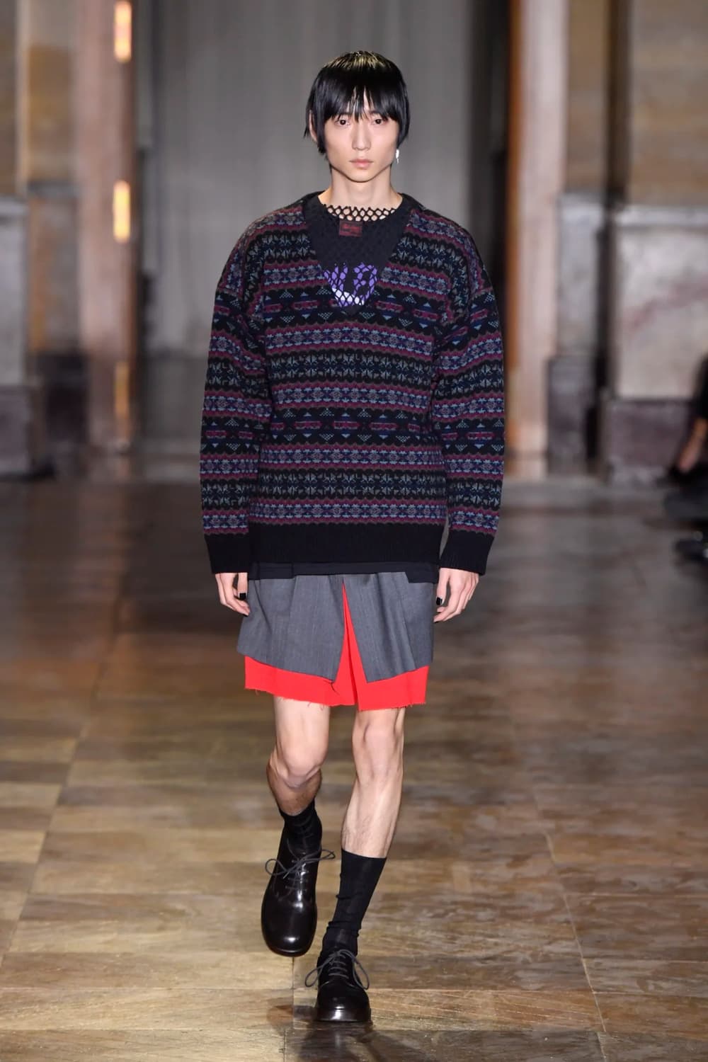 라프 시몬스 SS22 페어 아일 자카드 스웨터 상품이미지6