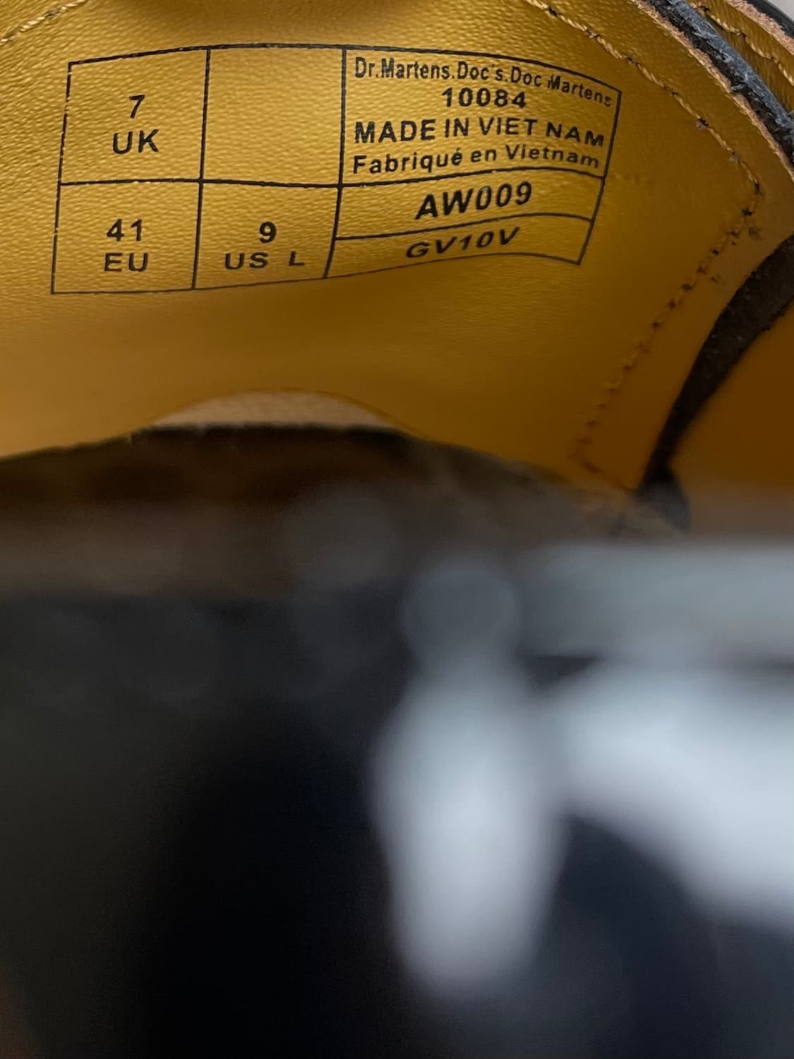 [41] 닥터마틴 1461(10084) 3홀 -260-265 상품이미지8