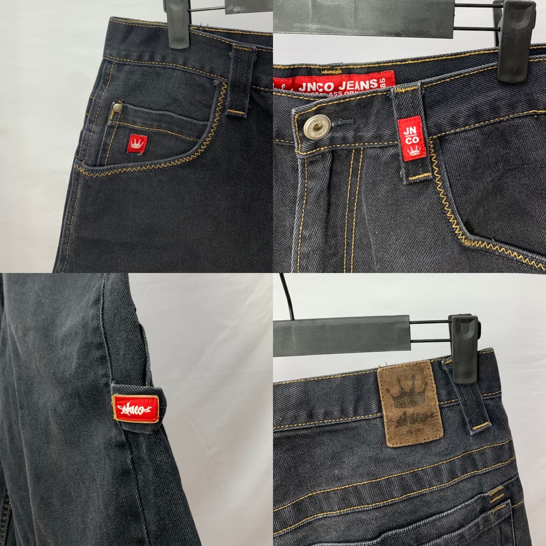 00s jnco 스컬 데님 쇼츠 상품이미지8