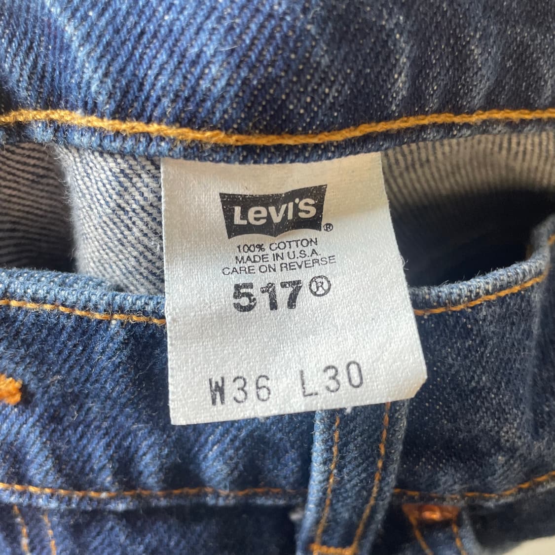 90s 리바이스 517 부츠컷 데님팬츠 상품이미지8