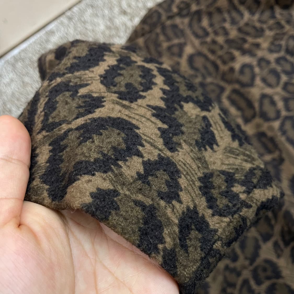 레디스 Ladys 레오파드 투버튼 오버핏 자켓 88 상품이미지6