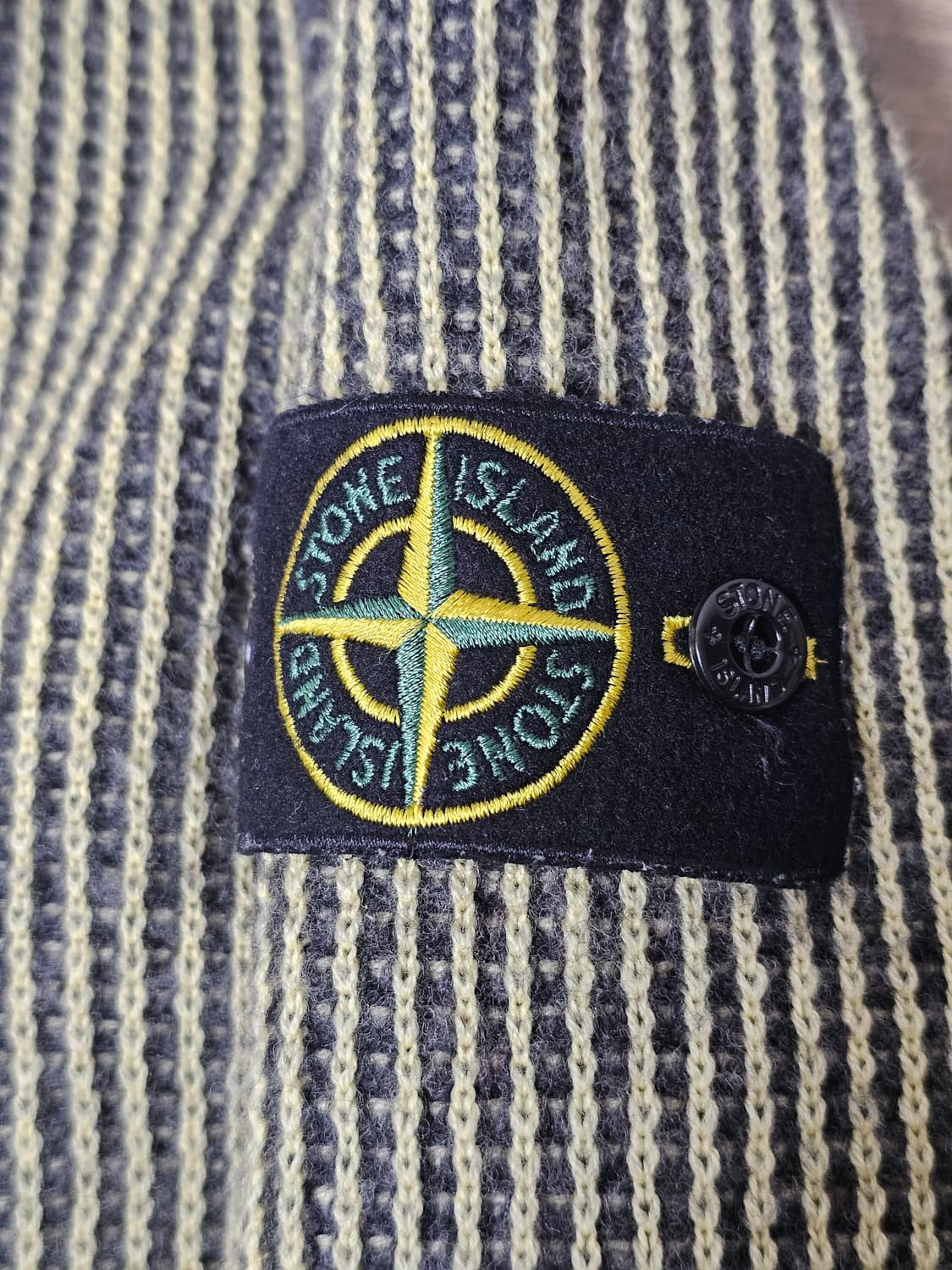 스톤아일랜드 리버시블 알파카 후드 집업 니트 상품이미지2