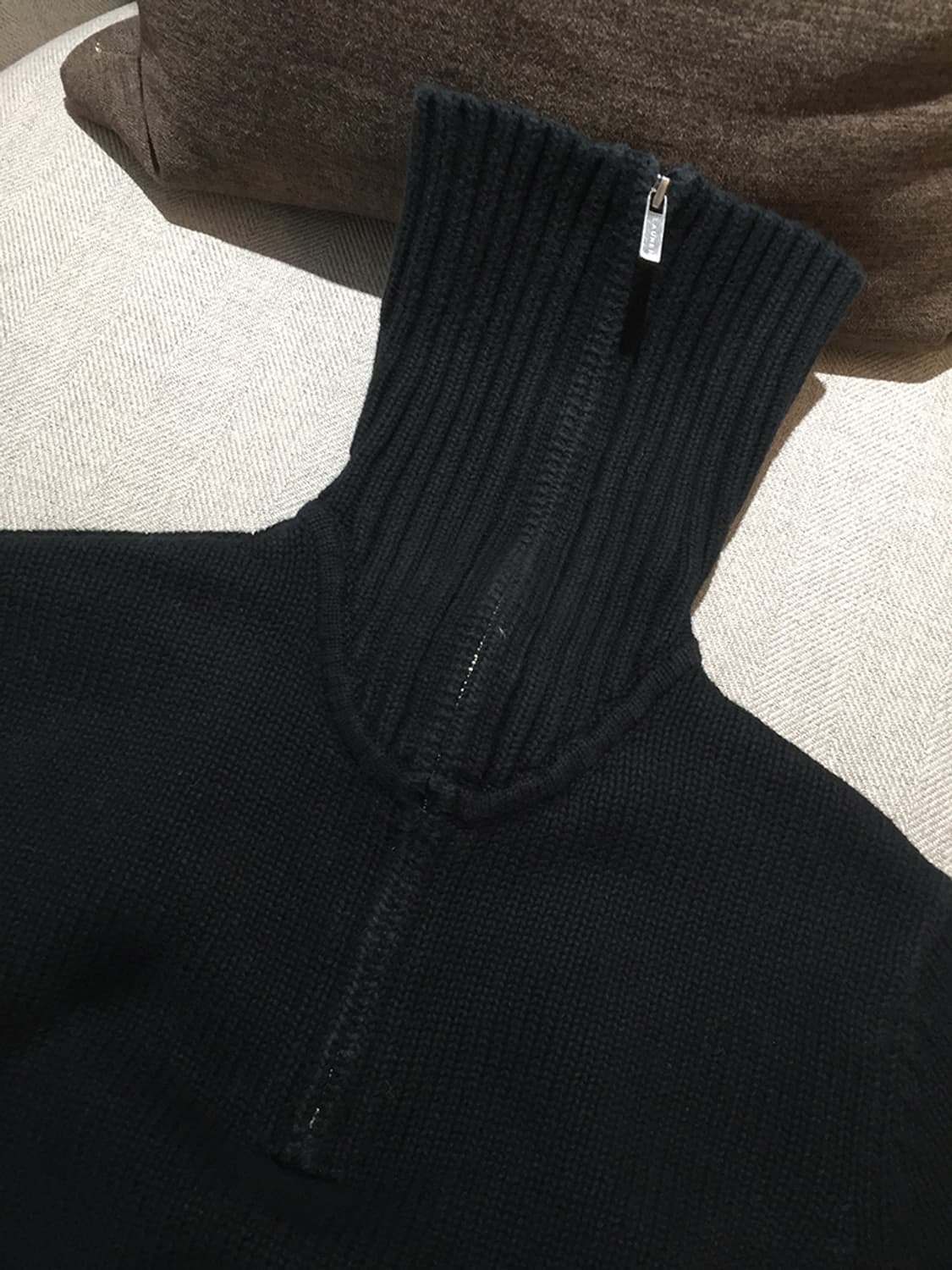 (WOMAN) 폴로랄프로렌 반집업 니트스웨터 S  상품이미지7