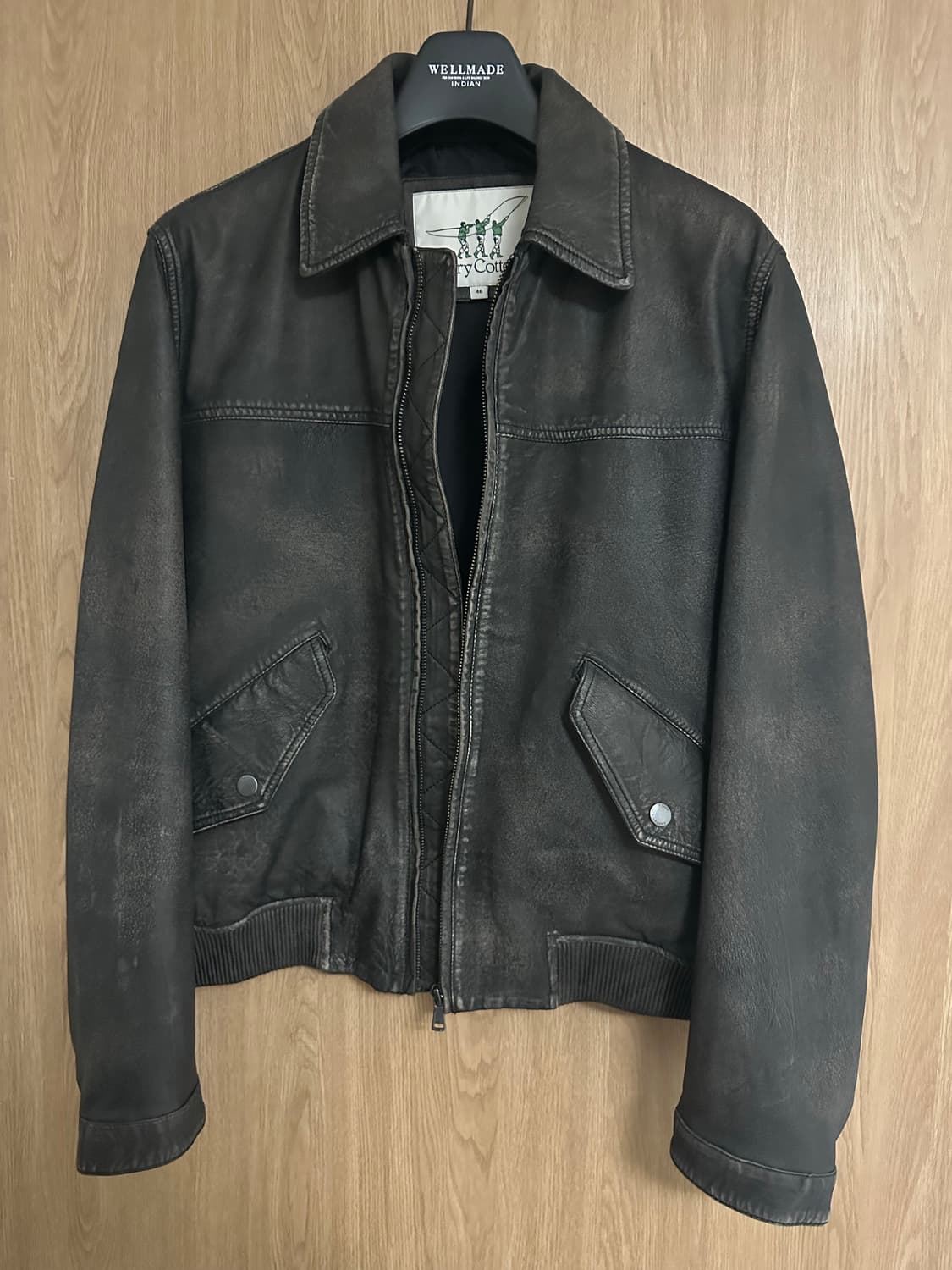 헨리코튼 베지터블 램레덩 블루종 M사이즈 상품이미지2