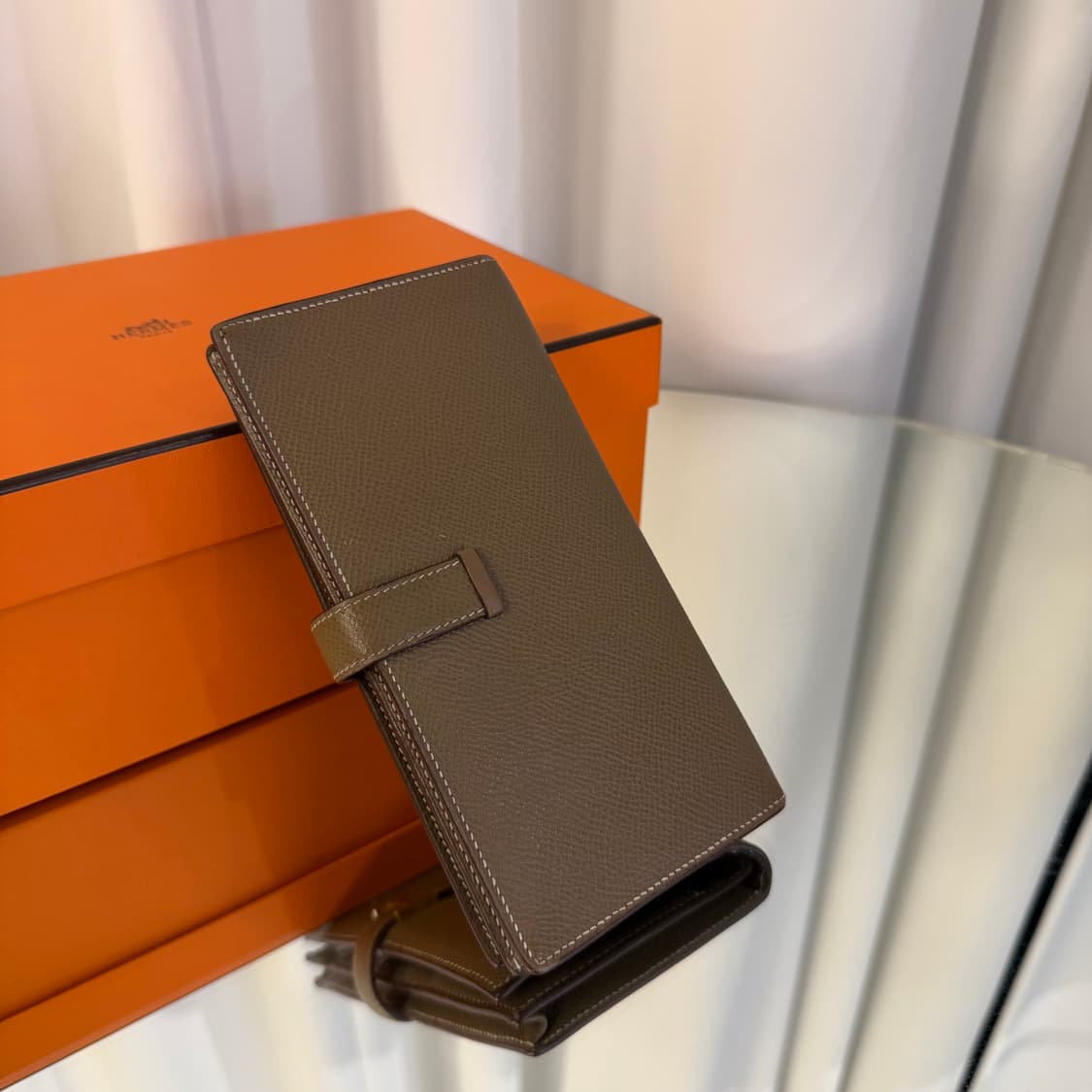 에르메스 베안 장지갑 에토프 Y각인 상품이미지3