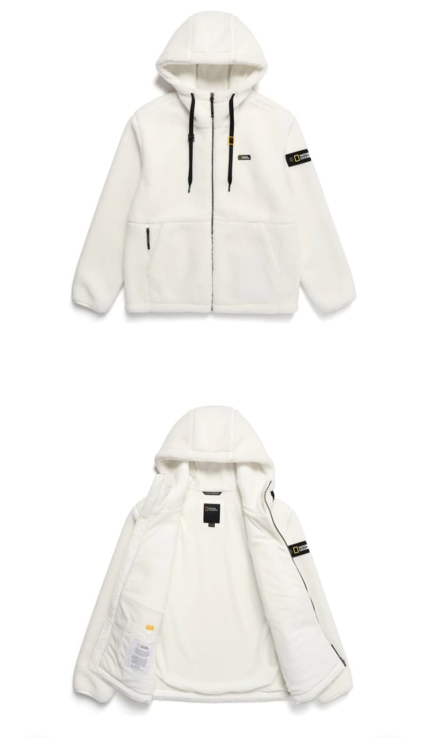 내셔널지오그래픽  후드 플리스 남 M 상품이미지6