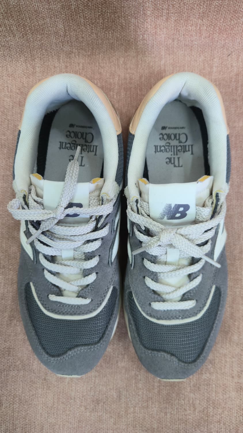 뉴발란스 245mm- 574 그레이 스웨이드 운동화 상품이미지2