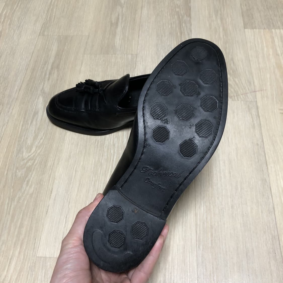 (250 / US 7) 포스트맨 By 풋티지 브라더스 시티 로퍼 블랙 상품이미지8