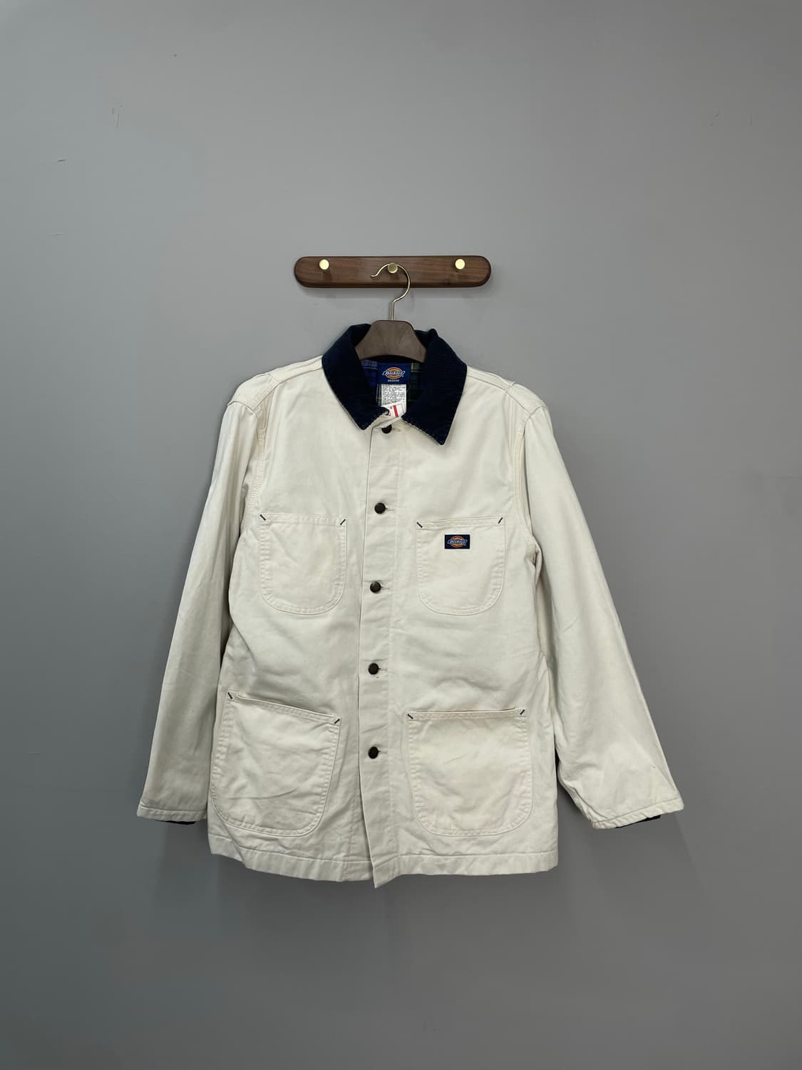 디키즈 아이보리 워크 캔버스 자켓 H1614 상품이미지2