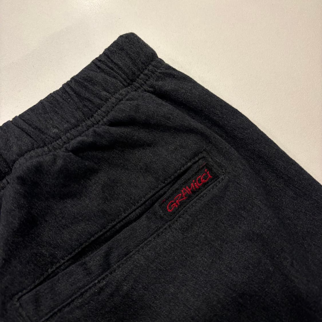 [S] 그라미치 벨트 코튼 팬츠 딥그레이 블랙 D565 상품이미지4