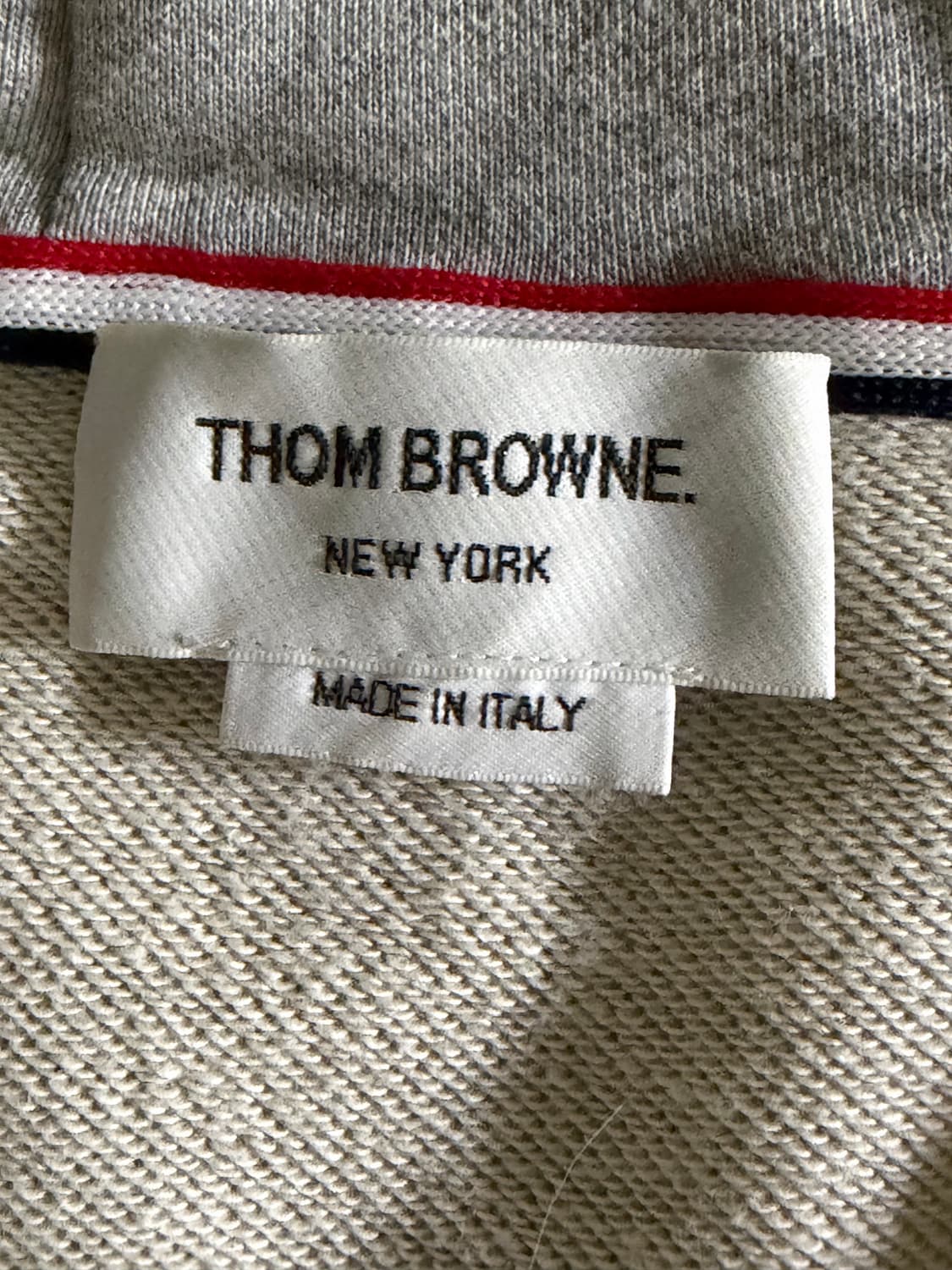 톰브라운 후드집업 회색 상품이미지4