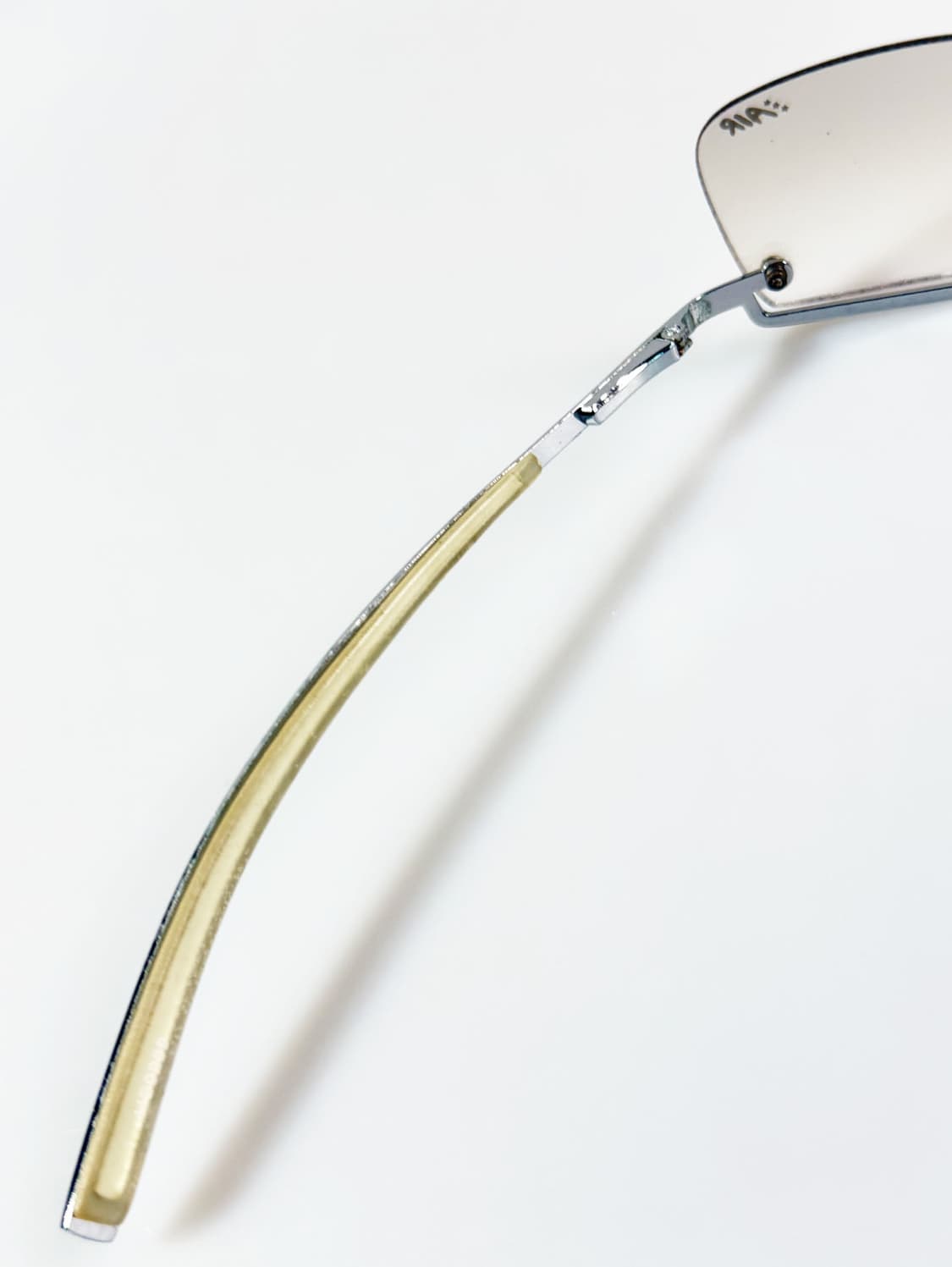 90s AIR 무테 스퀘어 언더림 빈티지 틴트 선글라스 상품이미지7