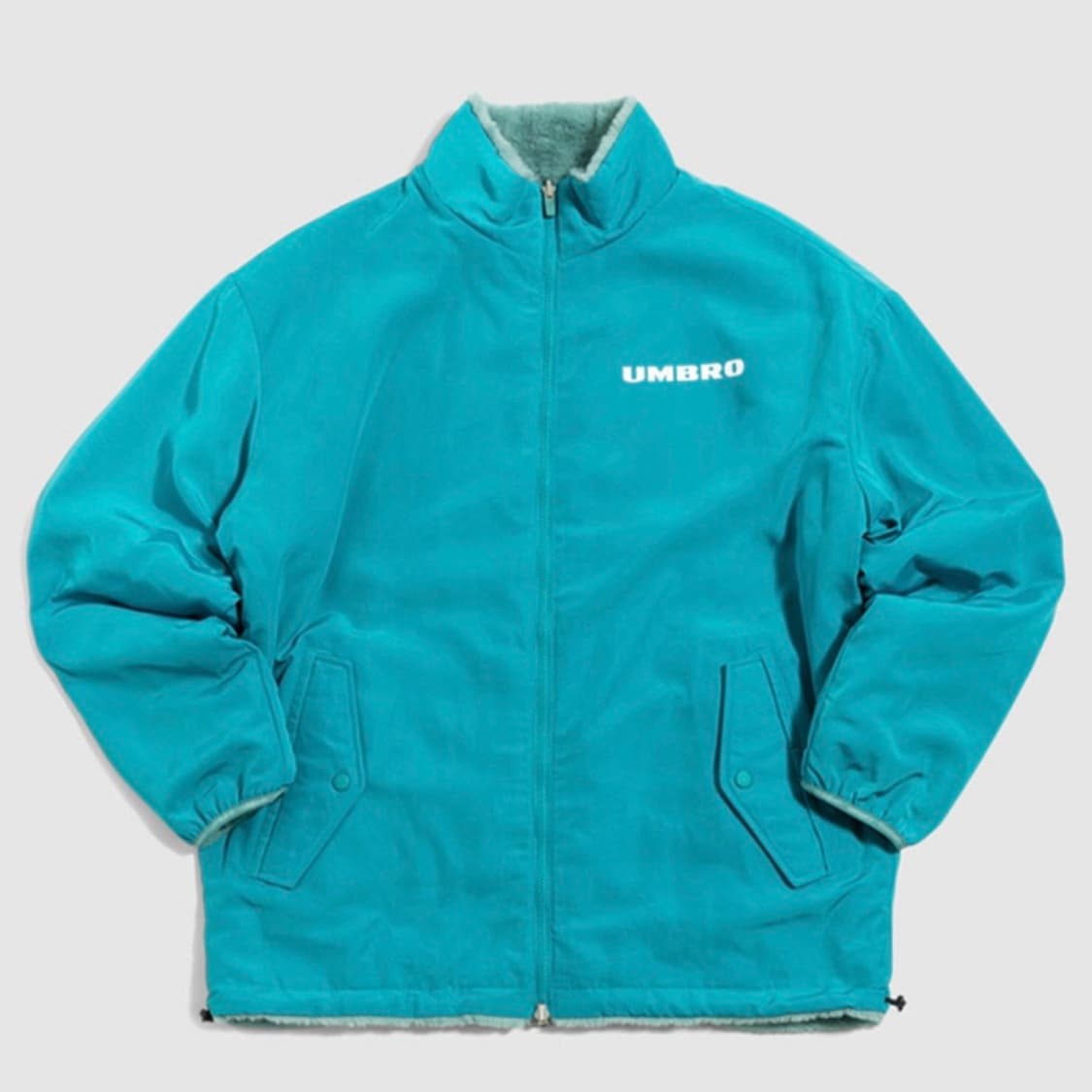 엄브로 오버핏 리버시블 퍼 우븐 자켓 상품이미지4