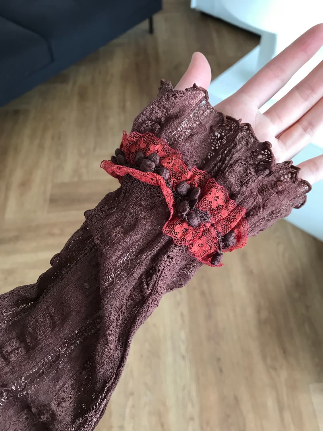 vintage flower blouse 상품이미지2