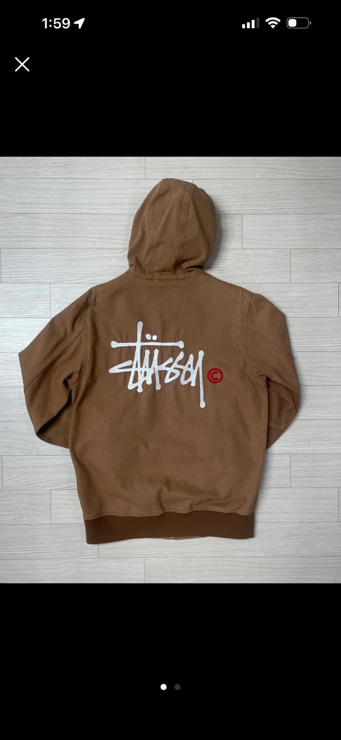 스투시 후드집업 M 상품이미지1