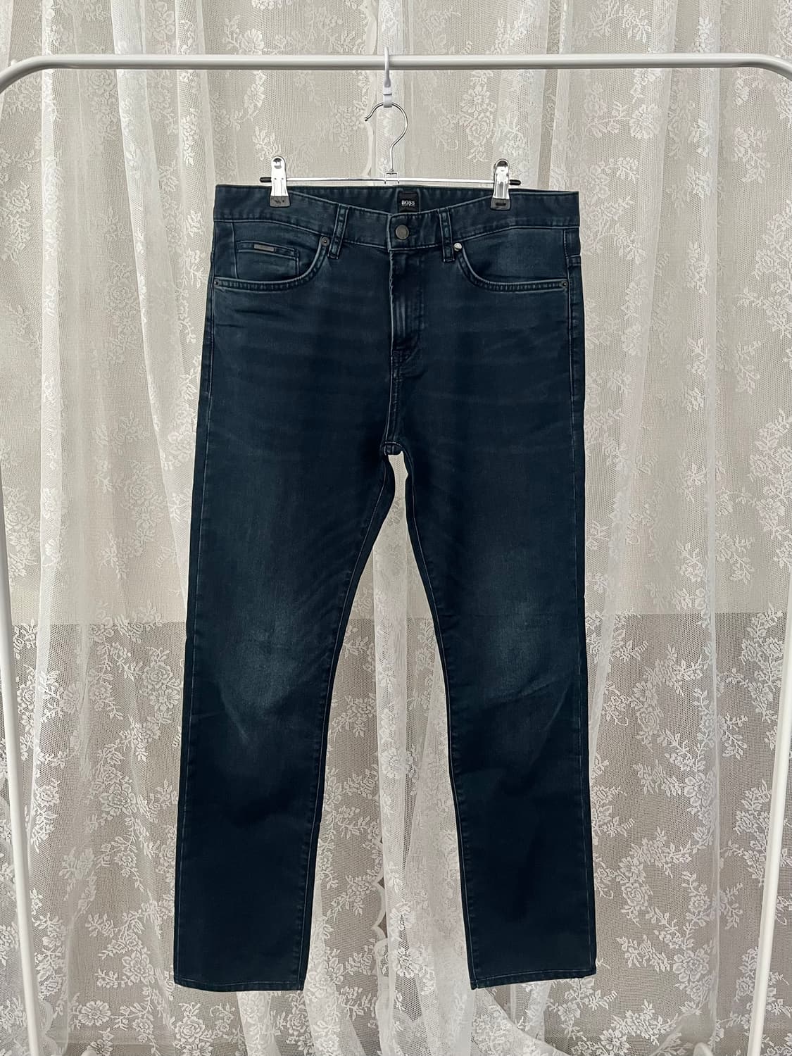 32) 휴고 보스 BOSS 데님 팬츠 진청 상품이미지1