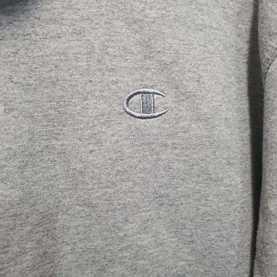 챔피온 하프집업 맨투맨 그레이  상품이미지4