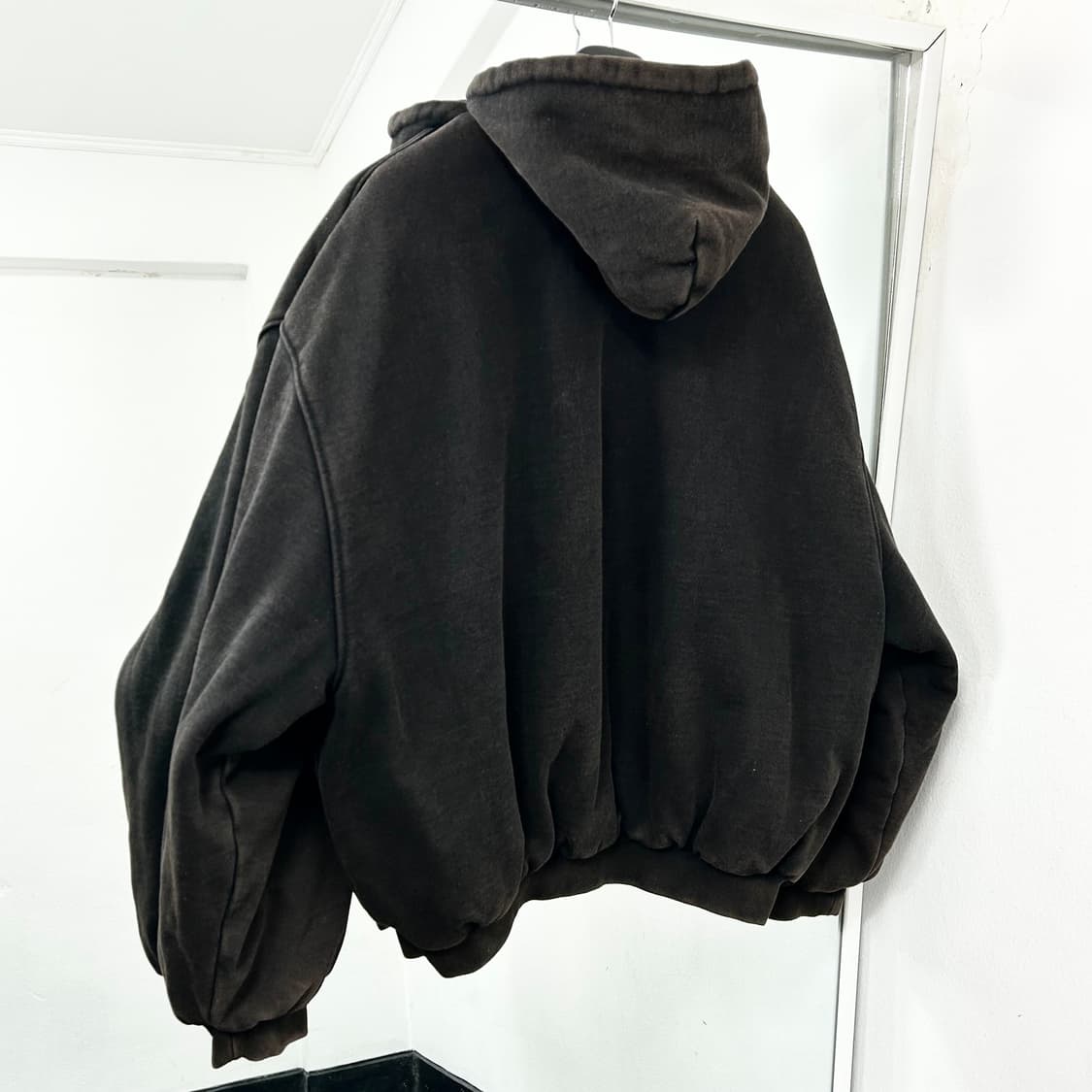 아워파스 PAS 018 리버시블 패딩 후드 집업 상품이미지8