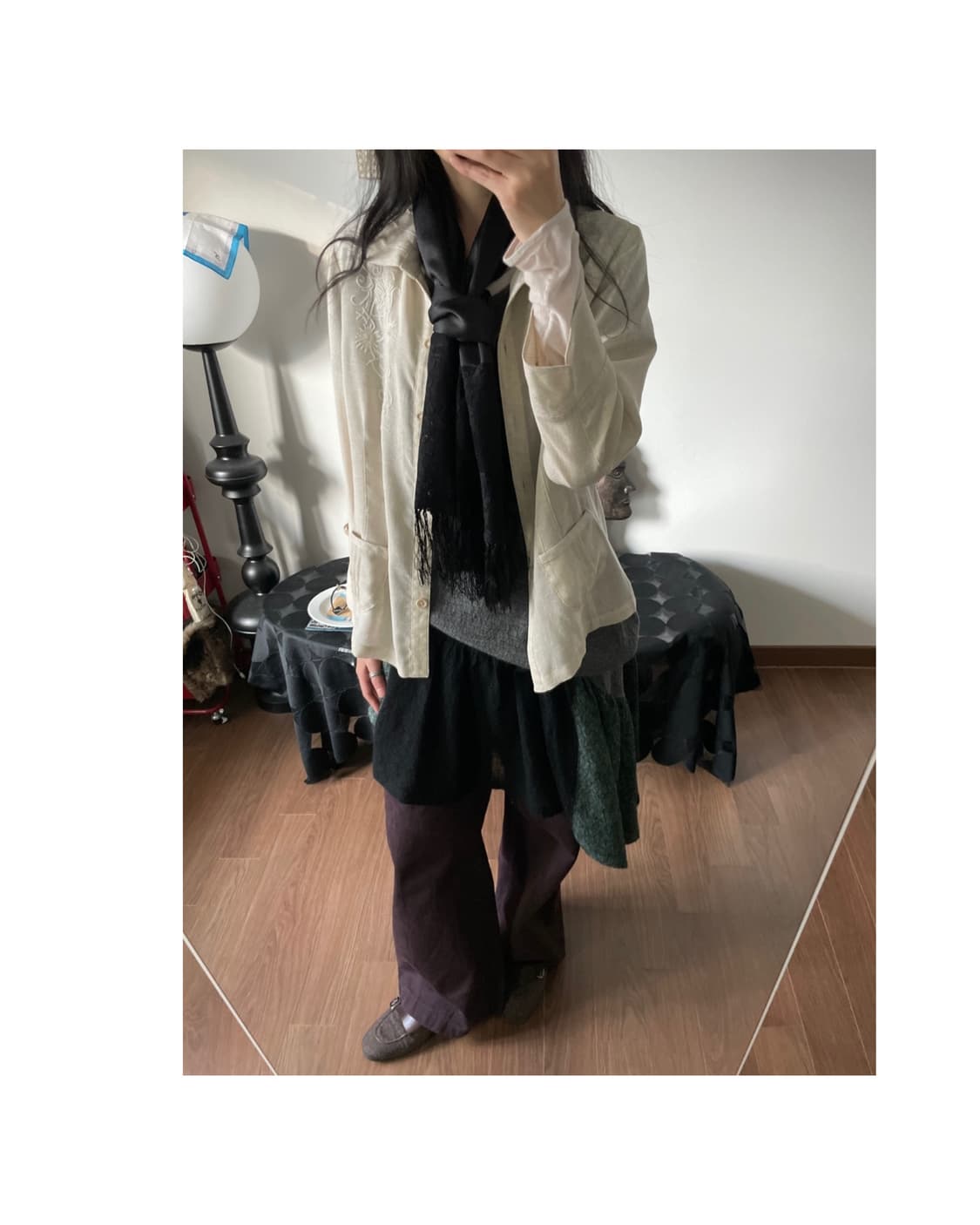 rose scarf 상품이미지6