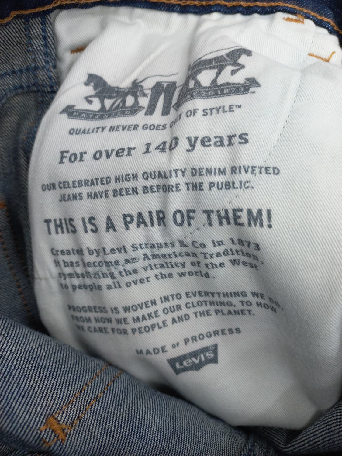 리바이스 510 청바지 (허리 30) 상품이미지2