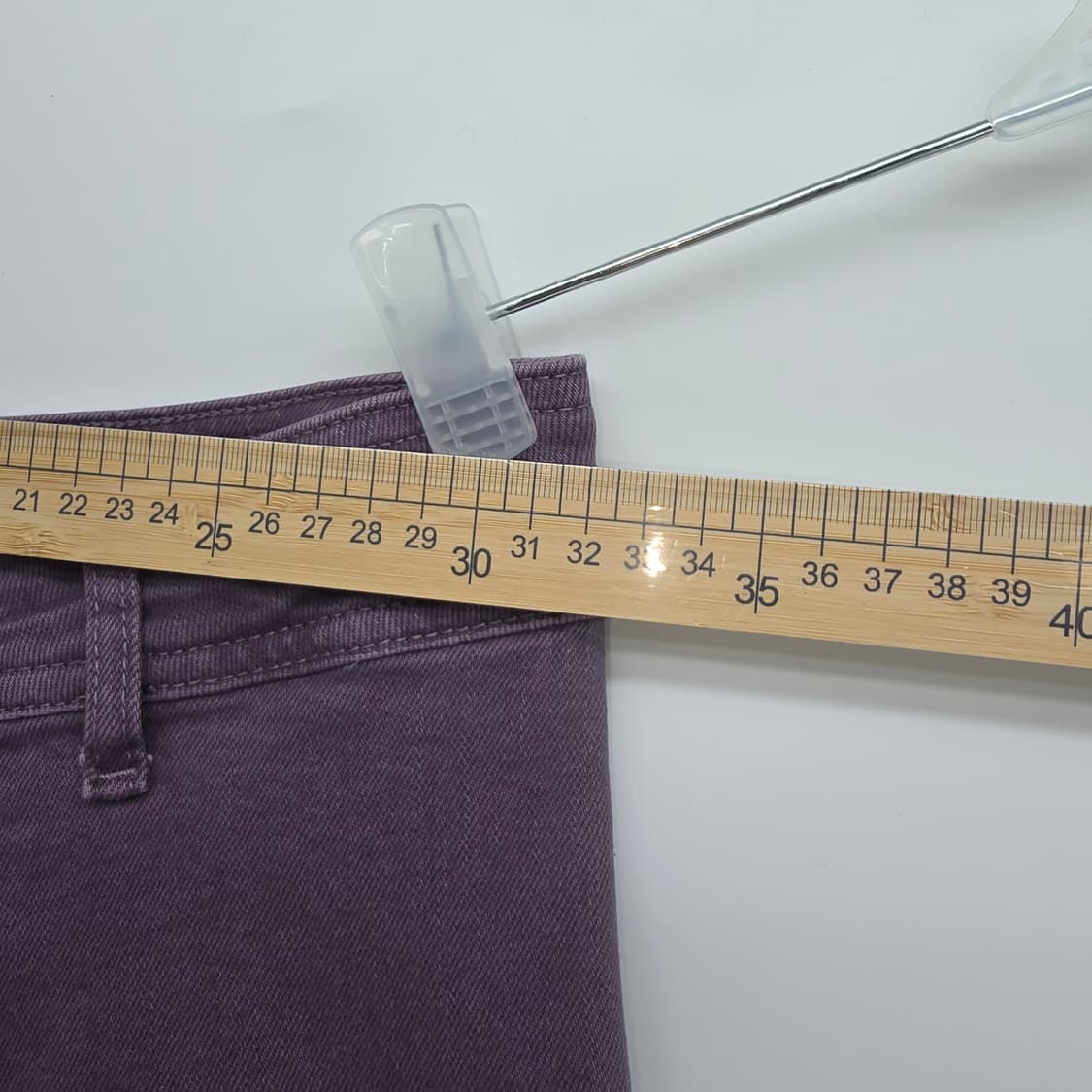 ZARA 마린 스트레이트 데님 보라색 24" [A40256] 상품이미지5