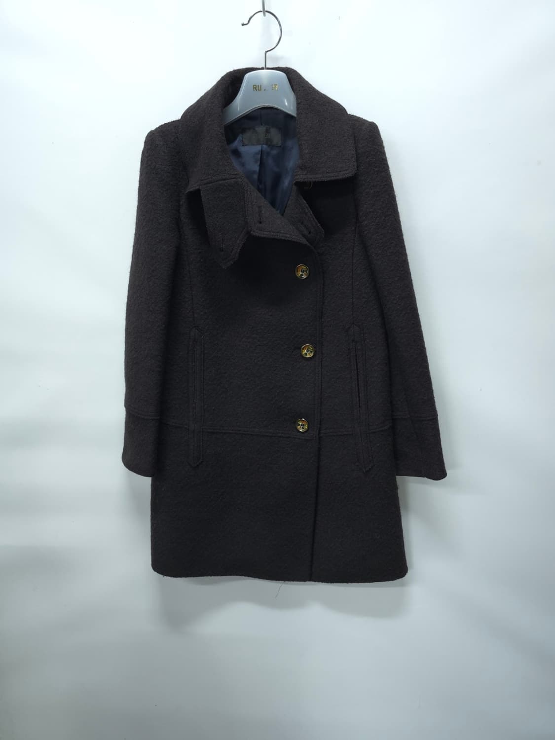 시스템(SYSTEM) 모직 더블 코트 (여성55~55반) 상품이미지1