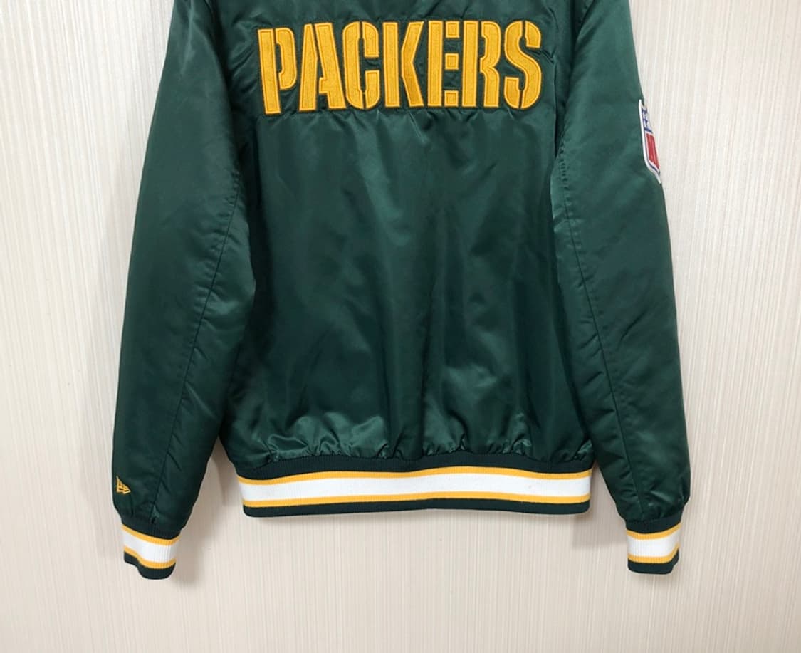 NFL 뉴에라 그린베이 패커스 새틴자켓 M 상품이미지9