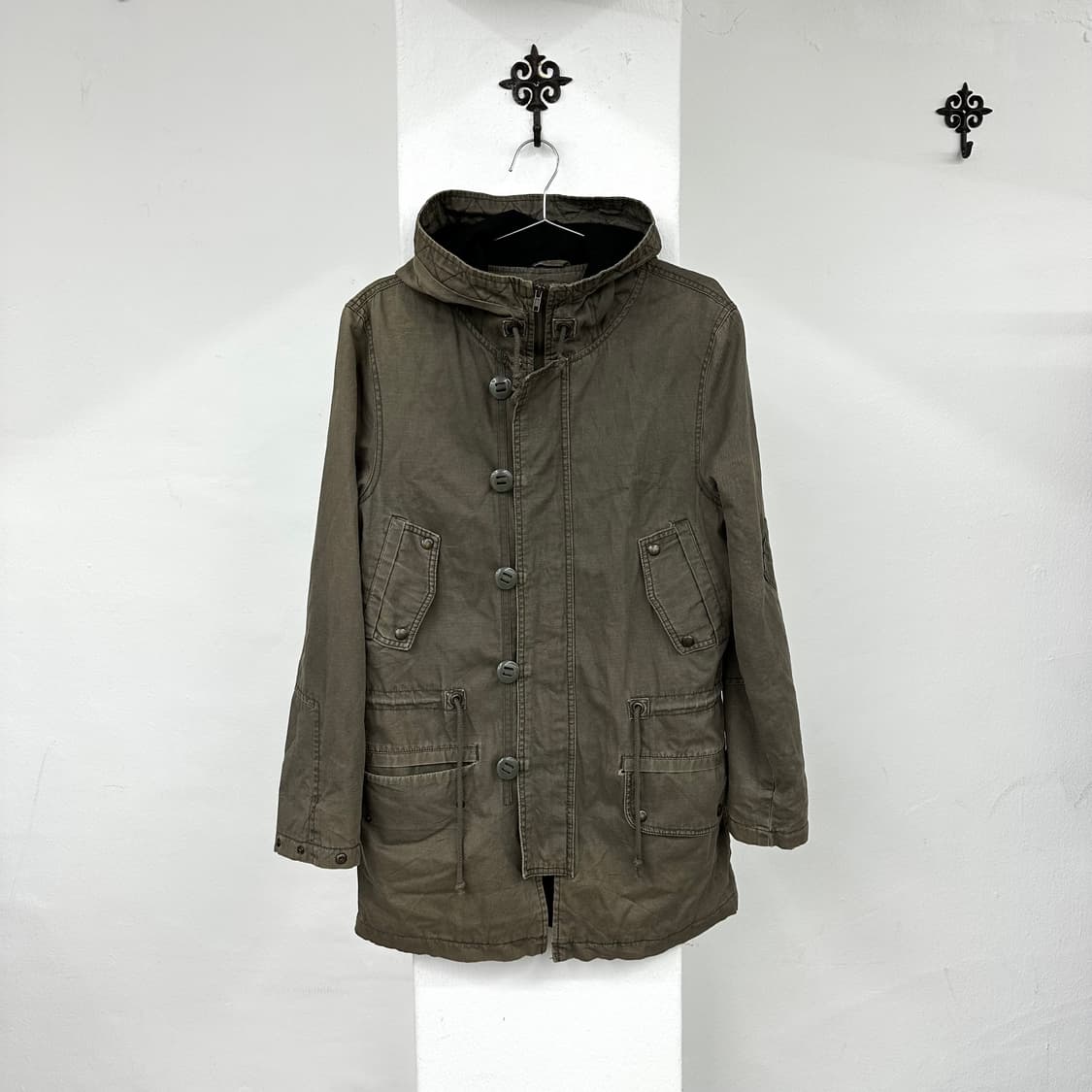 Khaki utility field jacket 상품이미지4