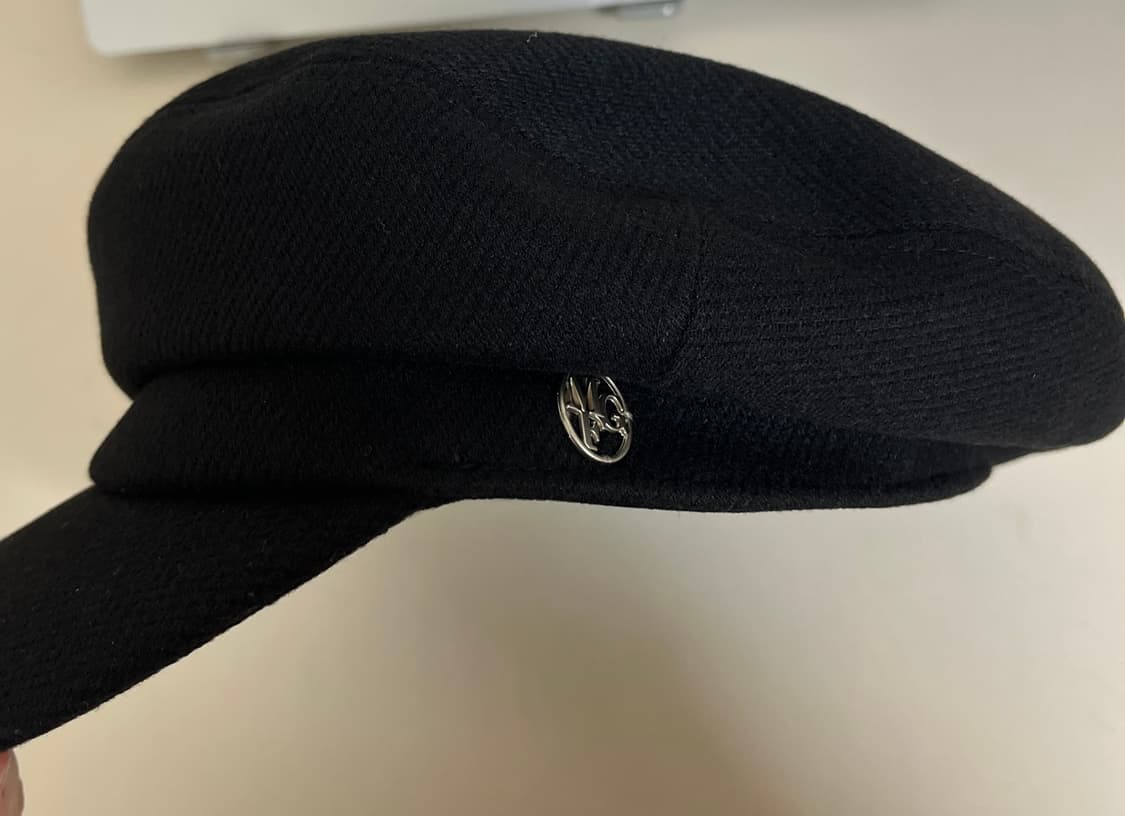 마리떼 CIRCLE LOGO WOOL cap 베레모 버킷햇 상품이미지6