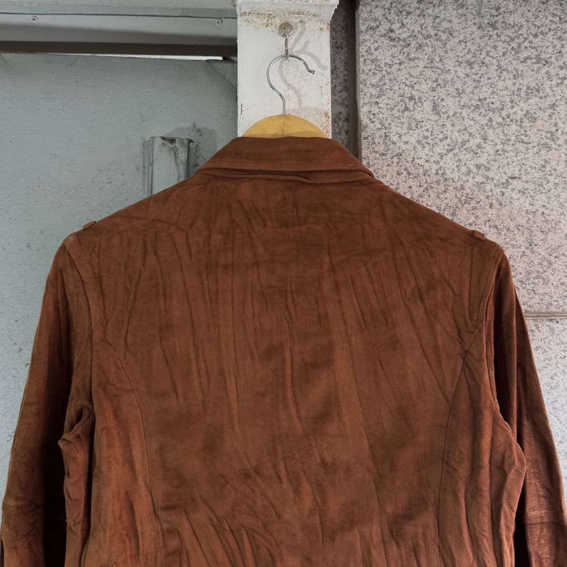 어나더샵 투포켓 웨스턴 스웨이드 셔츠 상품이미지5