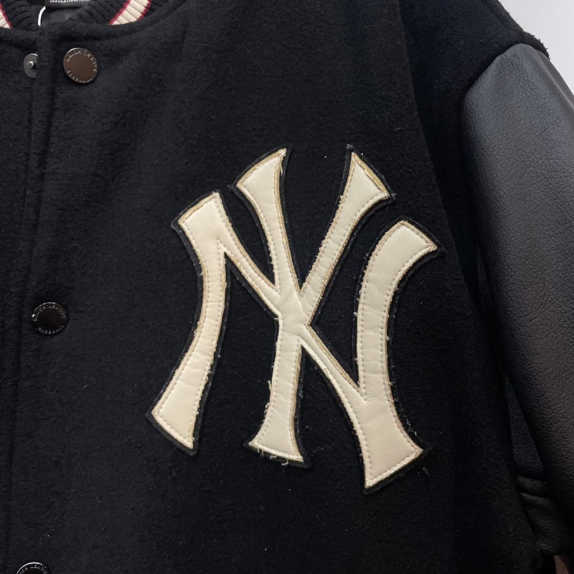 MLB NY Varsity Jacket Black 상품이미지9