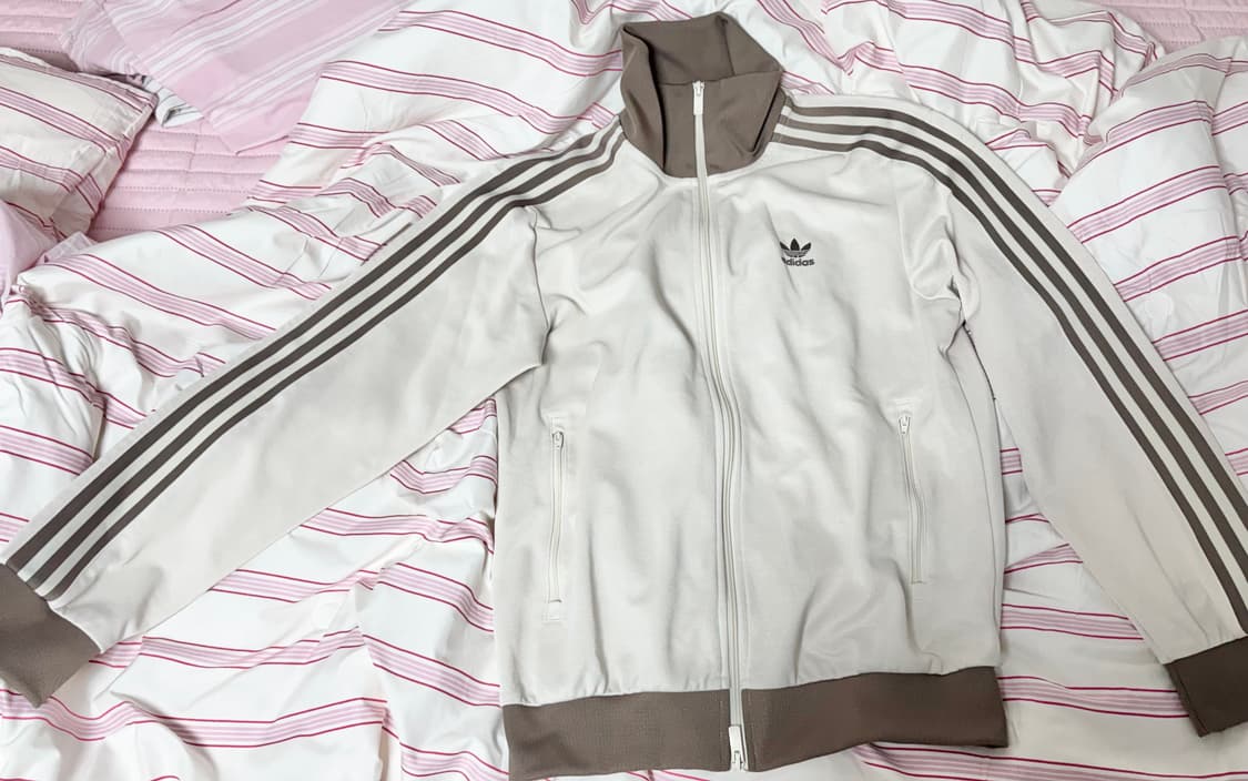 아디다스 아디컬러 클래식 베켄바우어 트랙탑 원더화이트 져지 상품이미지2