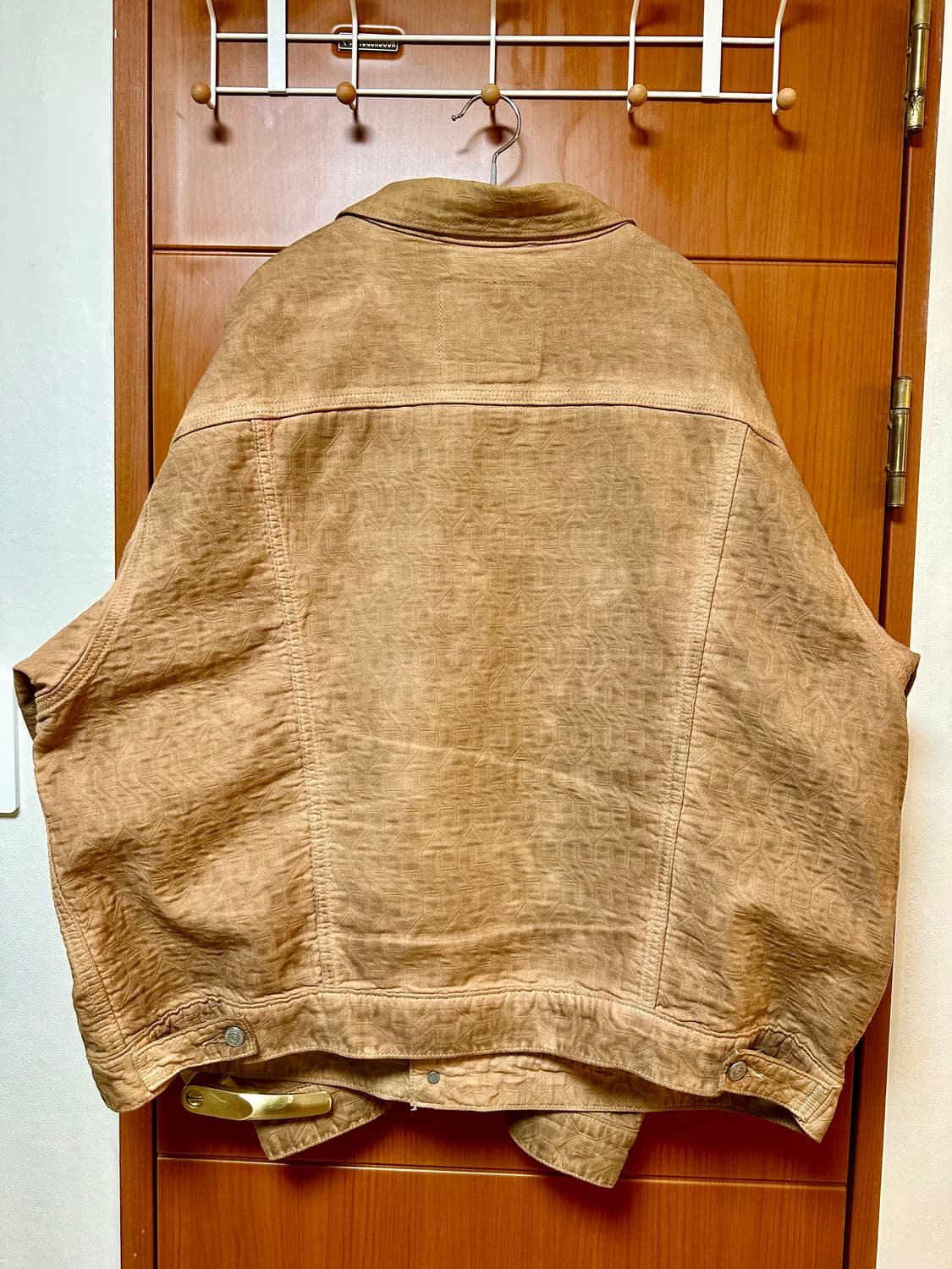 Stussy x levi's jacquard trucker jacket 상품이미지3