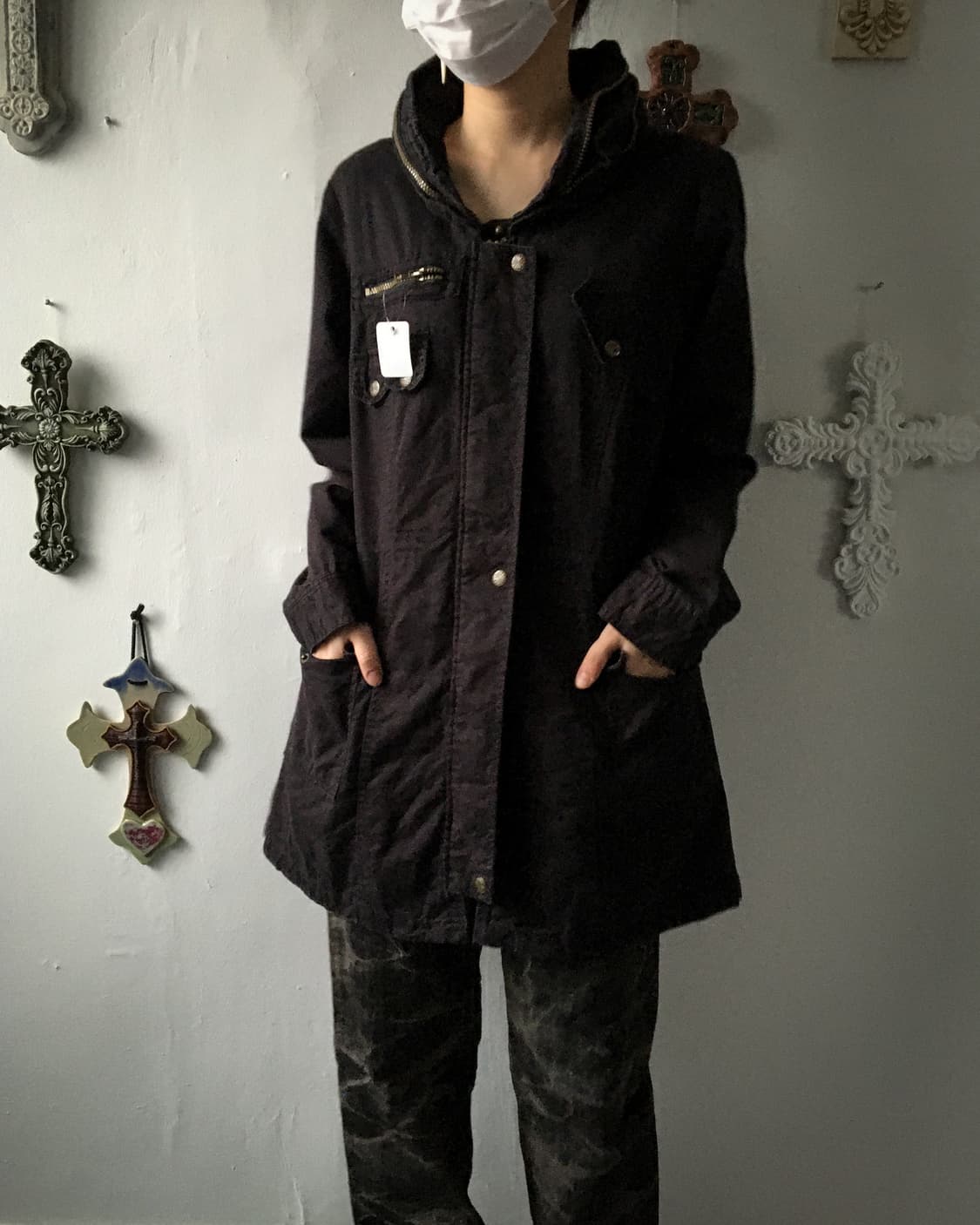 High neck jacket 상품이미지1