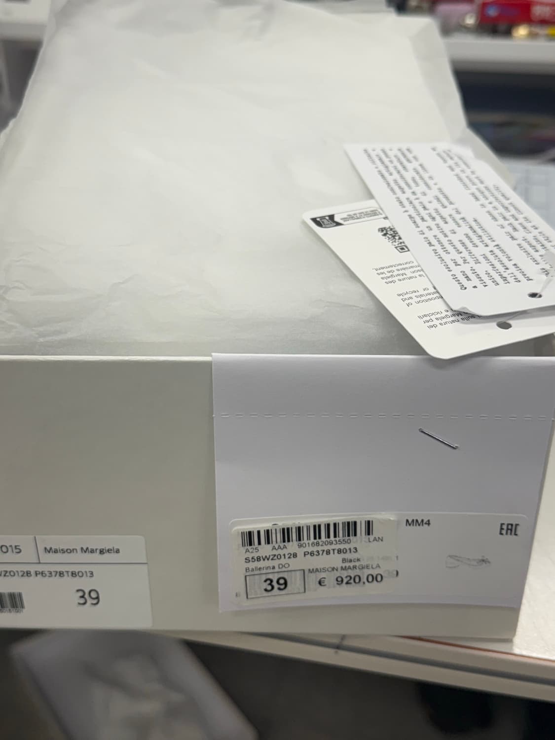 메종 마르지엘라 블랙 펌프스힐 뉴타비 상품이미지9