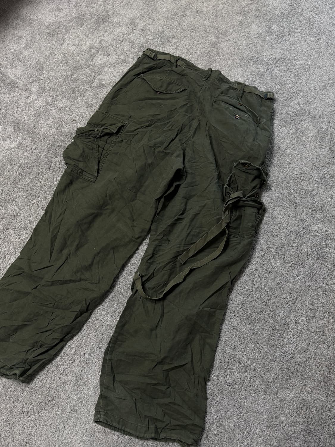 Back number world cargo 밀리터리 카고팬츠 상품이미지3