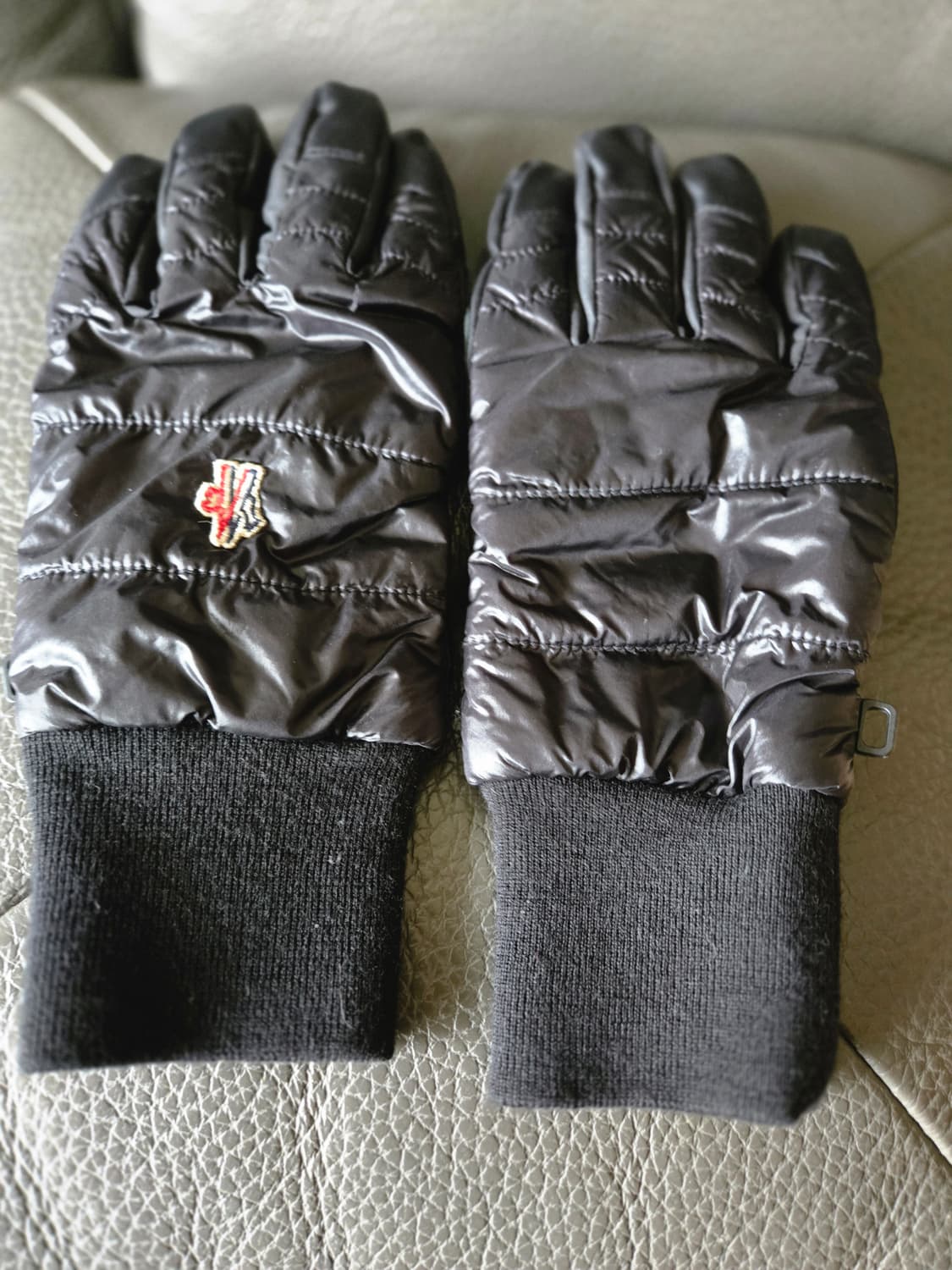 몽클레어 블랙 스키장갑 M 상품이미지3