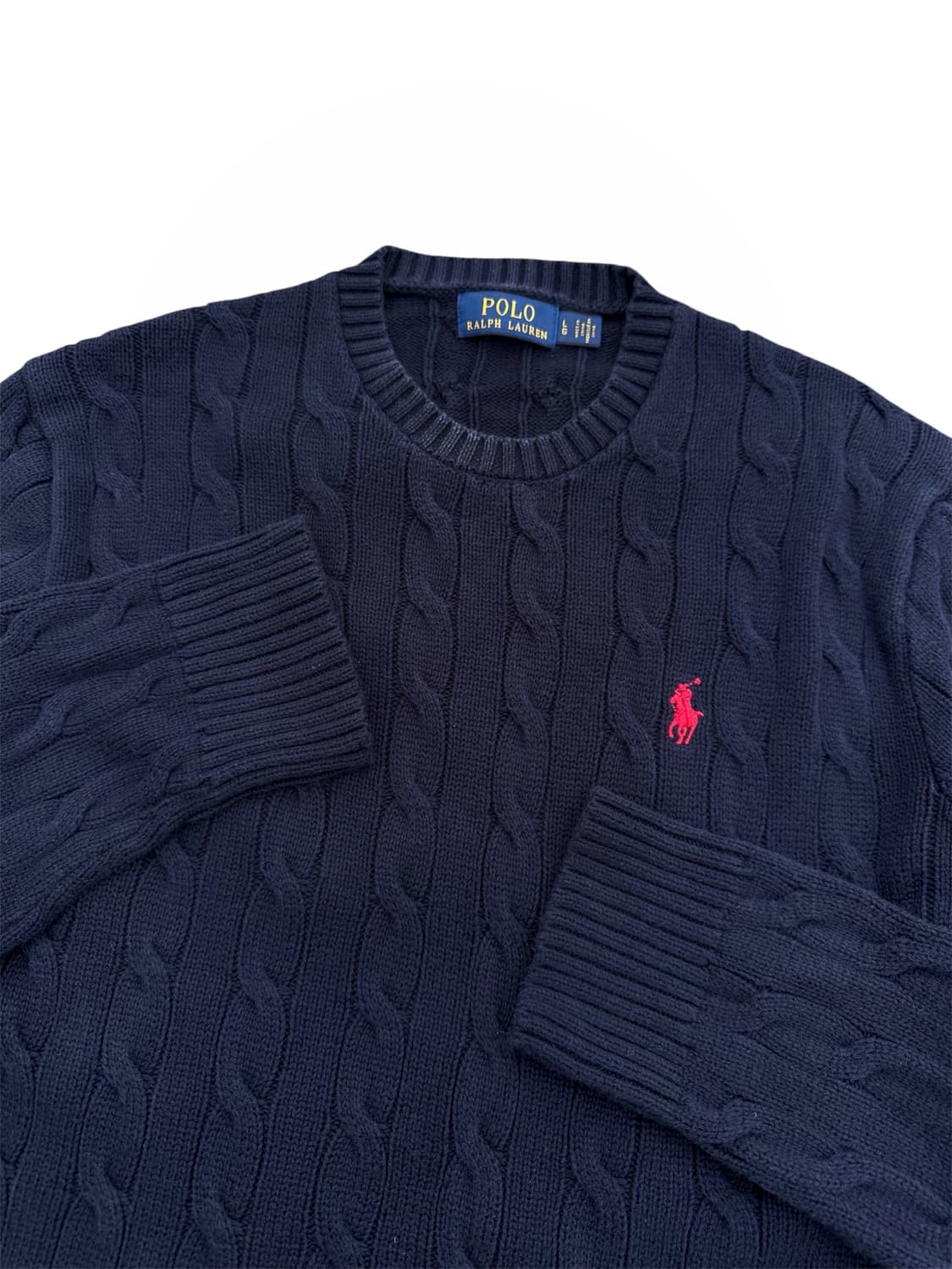 Polo by Ralph Lauren 폴로 랄프로렌 코튼 케이블 니트 상품이미지2