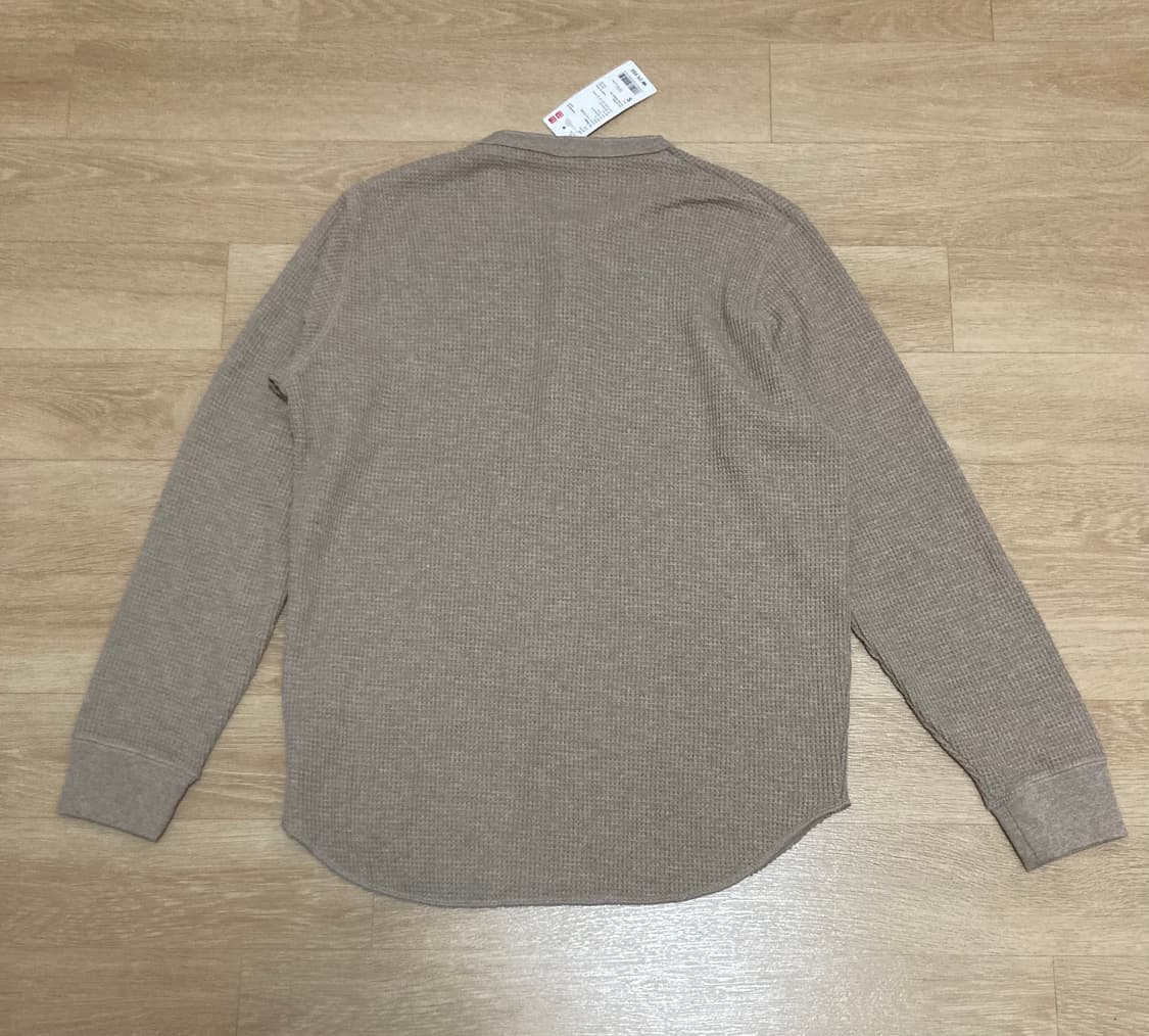 유니클로 헨리넥 와플 티셔츠 S 상품이미지2