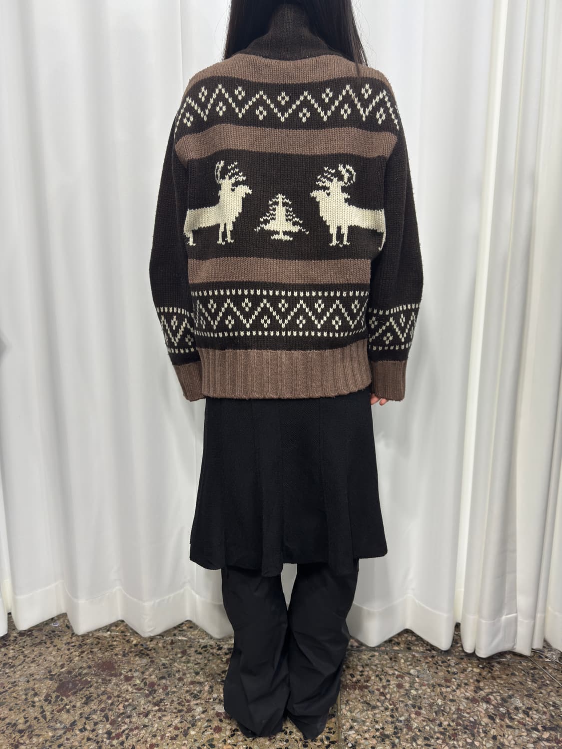 canadian sweater brown cardigan 상품이미지6