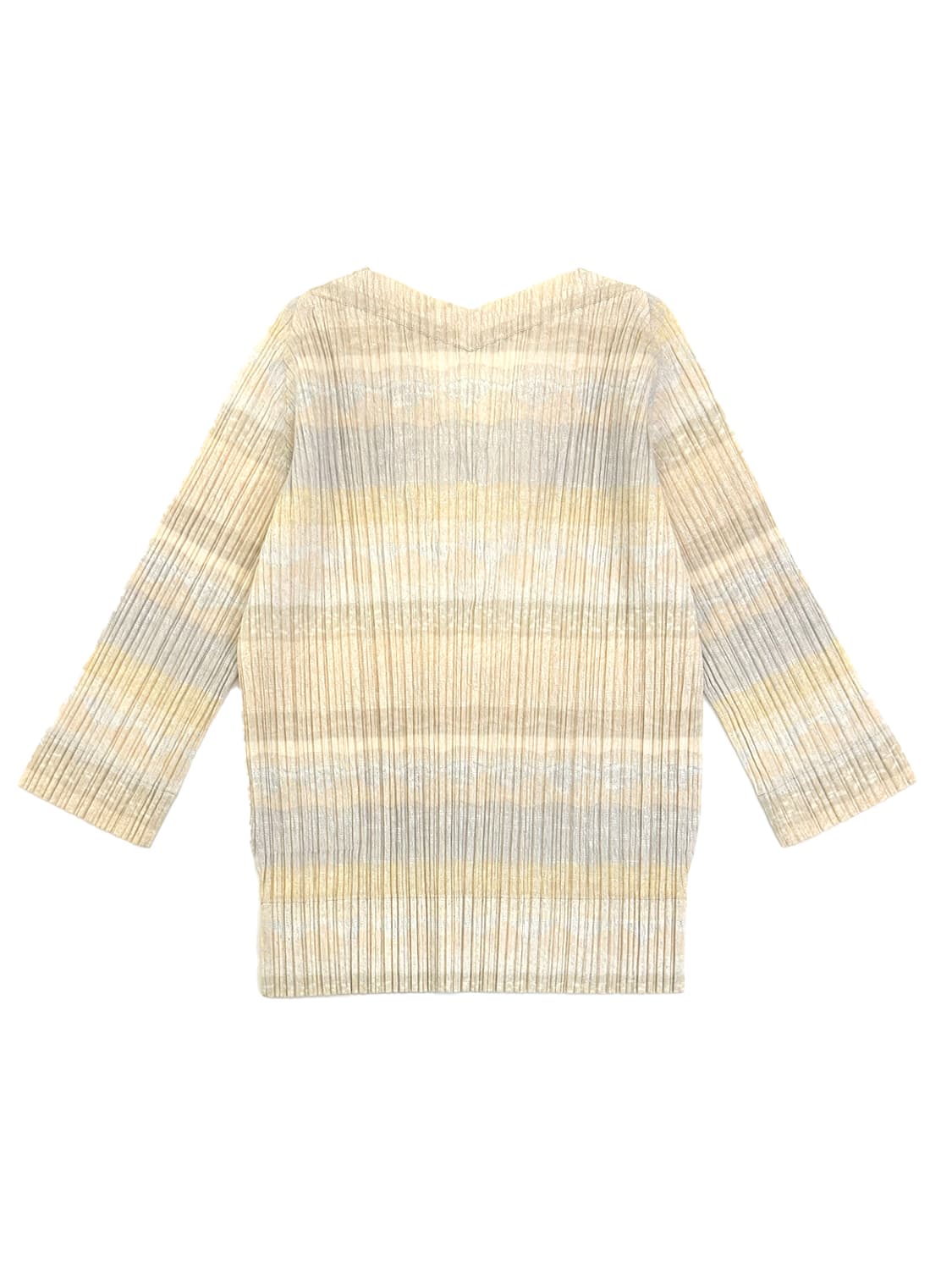 Pleats Please Vneck Watercolour Pint Top 상품이미지2
