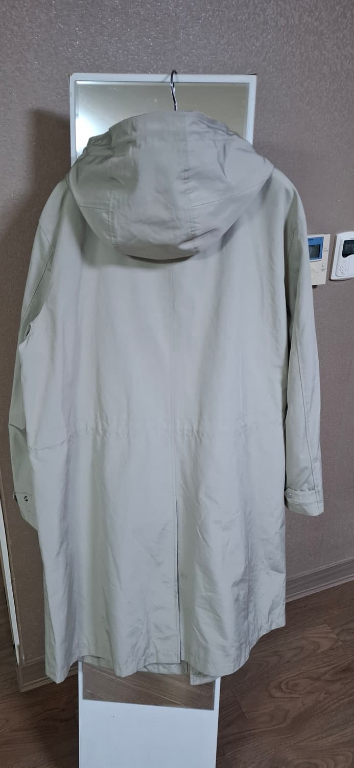 새상품) ANDZ 베이지 후드 트렌치 코트 상품이미지1