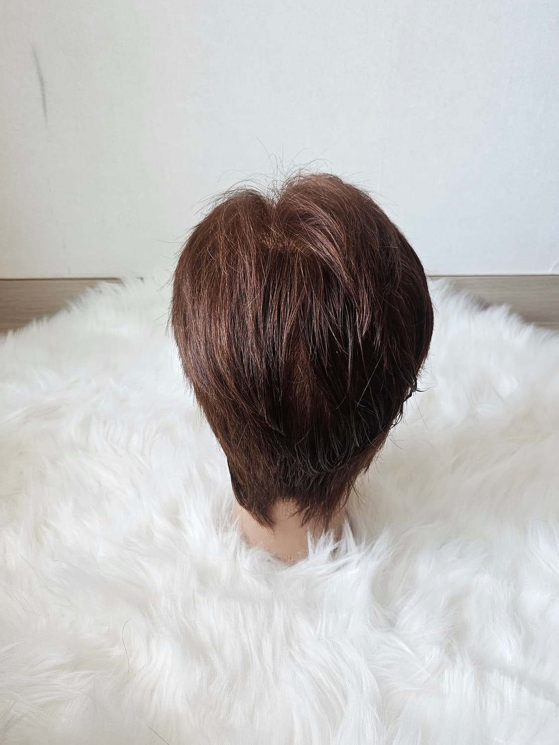 미용 커트 연습용 통가발 3개 / 앞머리 길이 있음(20cm) 상품이미지7