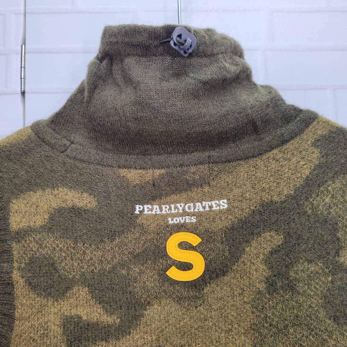 PEARLY GATES 파리게이츠 골프 니트 베스트 조끼 0사이즈 상품이미지7